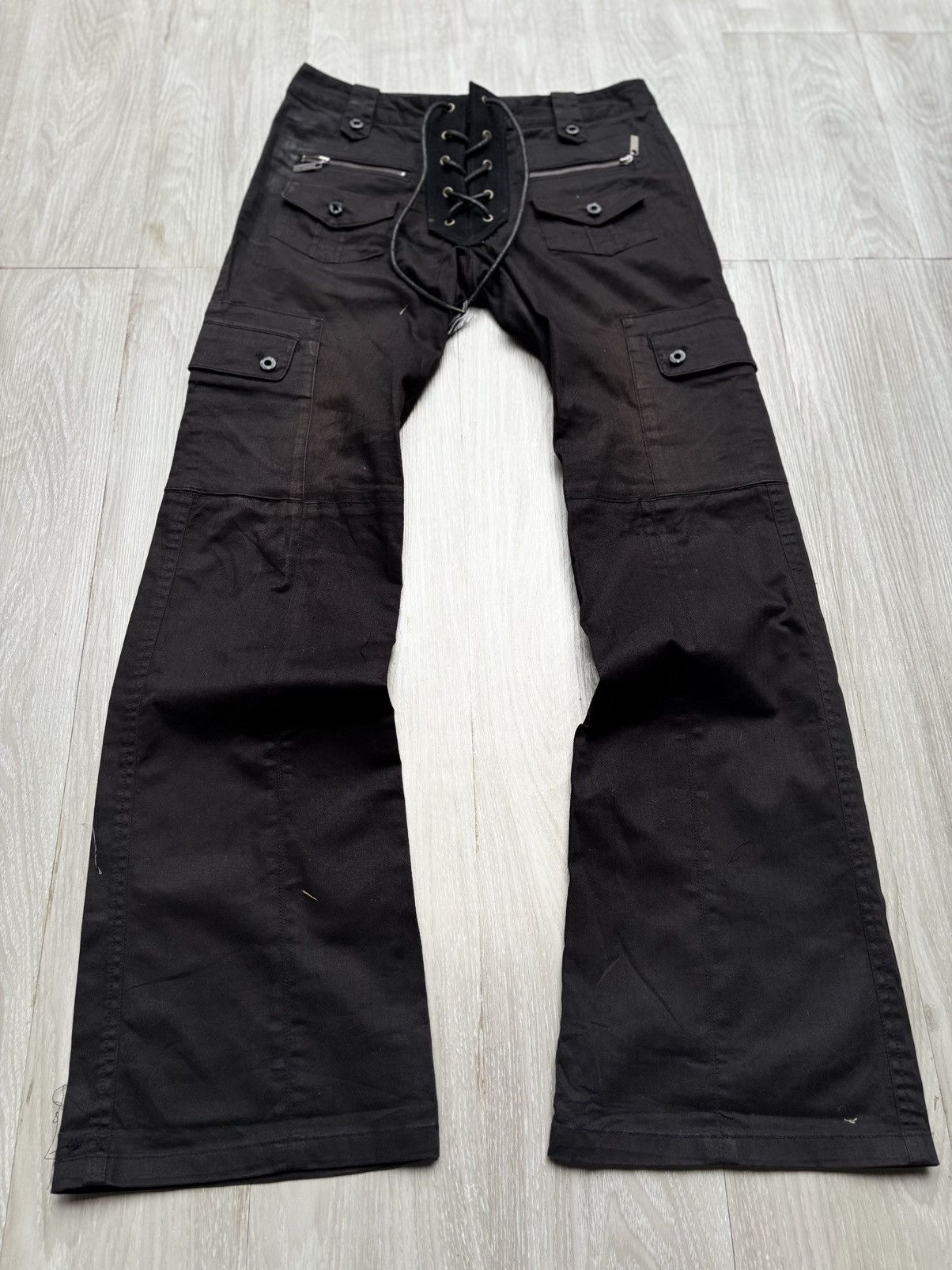 Calvin Klein Lace up flare cargo pants Size US 28 / EU 44 - 1 Thumbnail