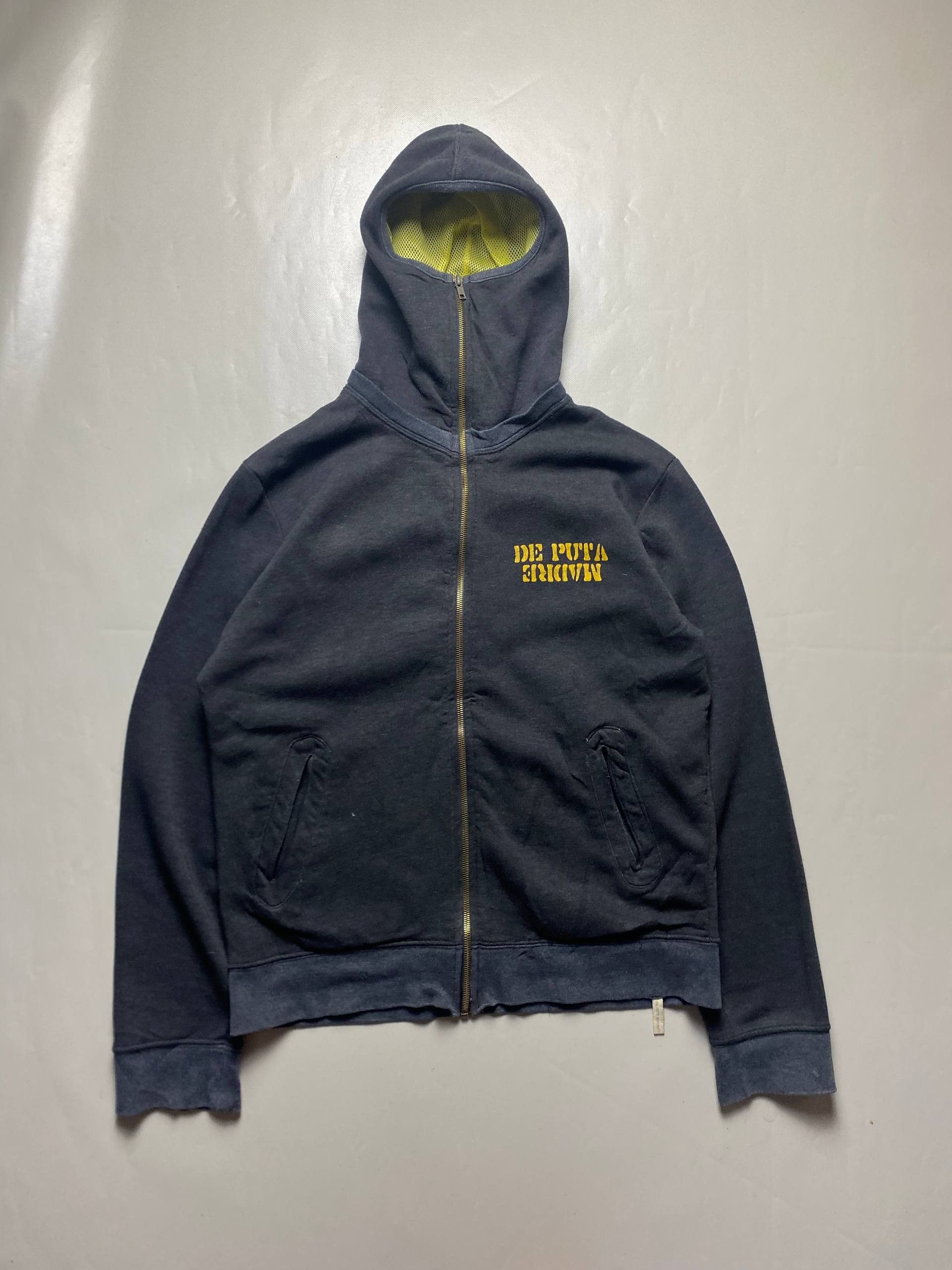 Vintage Rare Zip Hoodie Ninja De Puta Marde Size US M / EU 48-50 / 2 - 1 Thumbnail