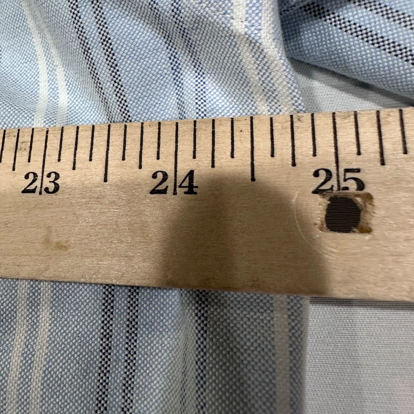 Vintage VINTAGE L.L. Bean Shirt Button-Up Striped Short Sleeve 100% Cotton Blue White Gray L Mens 90s Y2K Preppy Vintage Repair Size US L / EU 52-54 / 3 - 6 Thumbnail