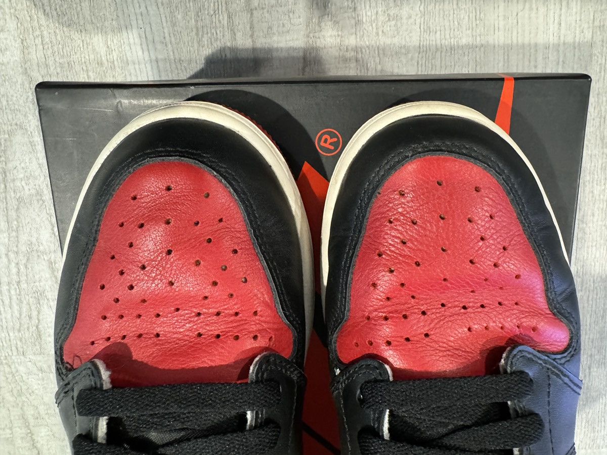 Jordan Brand × Nike Air Jordan 1 Retro High OG “Bred Toe” Size US 9.5 / EU 42-43 - 4 Thumbnail