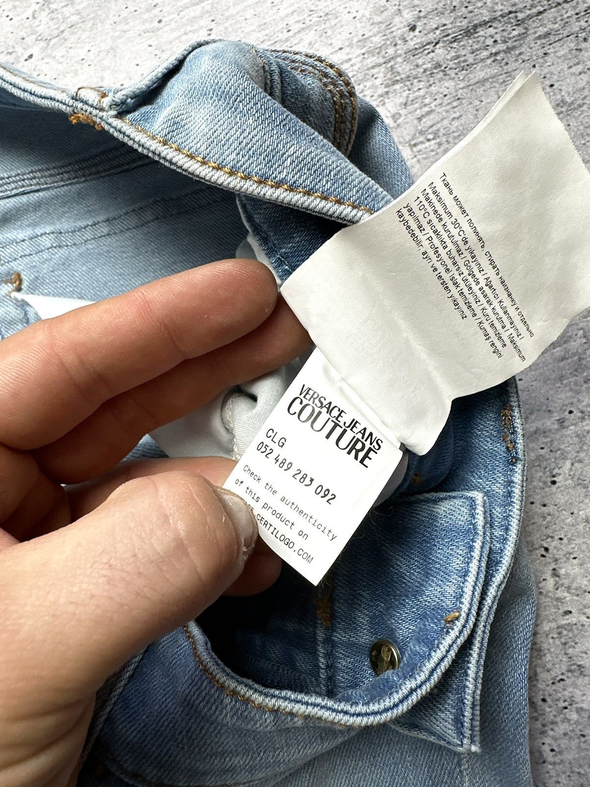 Versace Jeans Couture Versace Jeans Couture Denim Luxury Hype Y2K Jeans Size 27" / US 4 / IT 40 - 8 Thumbnail