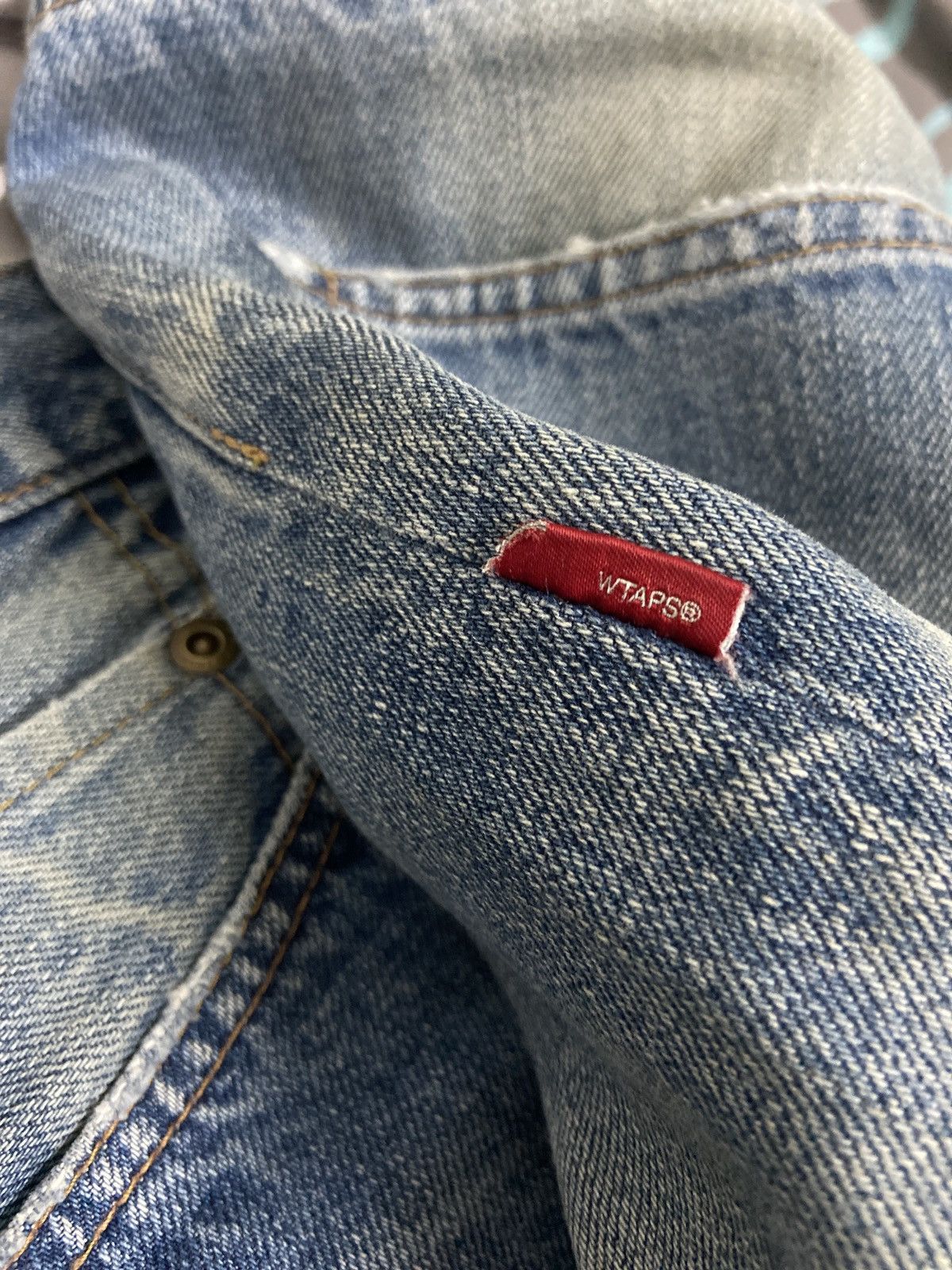 Wtaps Wtaps blue Denim jeans pants Size US 31 - 12 Thumbnail