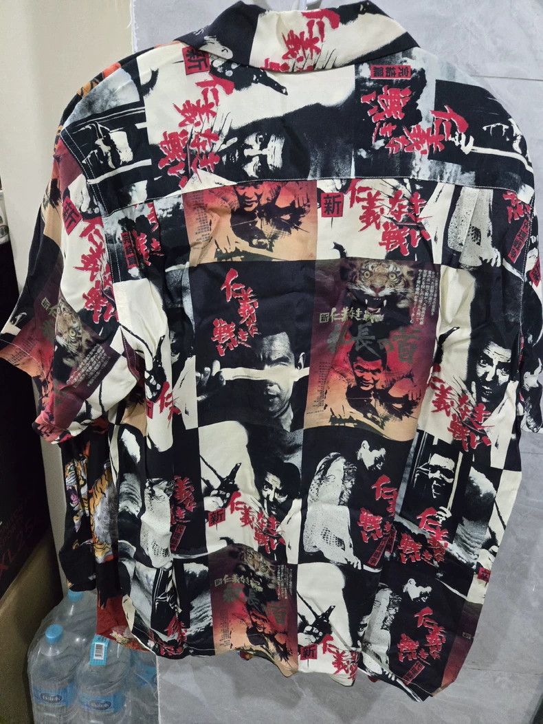 Wacko Maria wacko maria No Righteous Battle rayon shirt 2503-Nextarrow Size US M / EU 48-50 / 2 - 2 Thumbnail