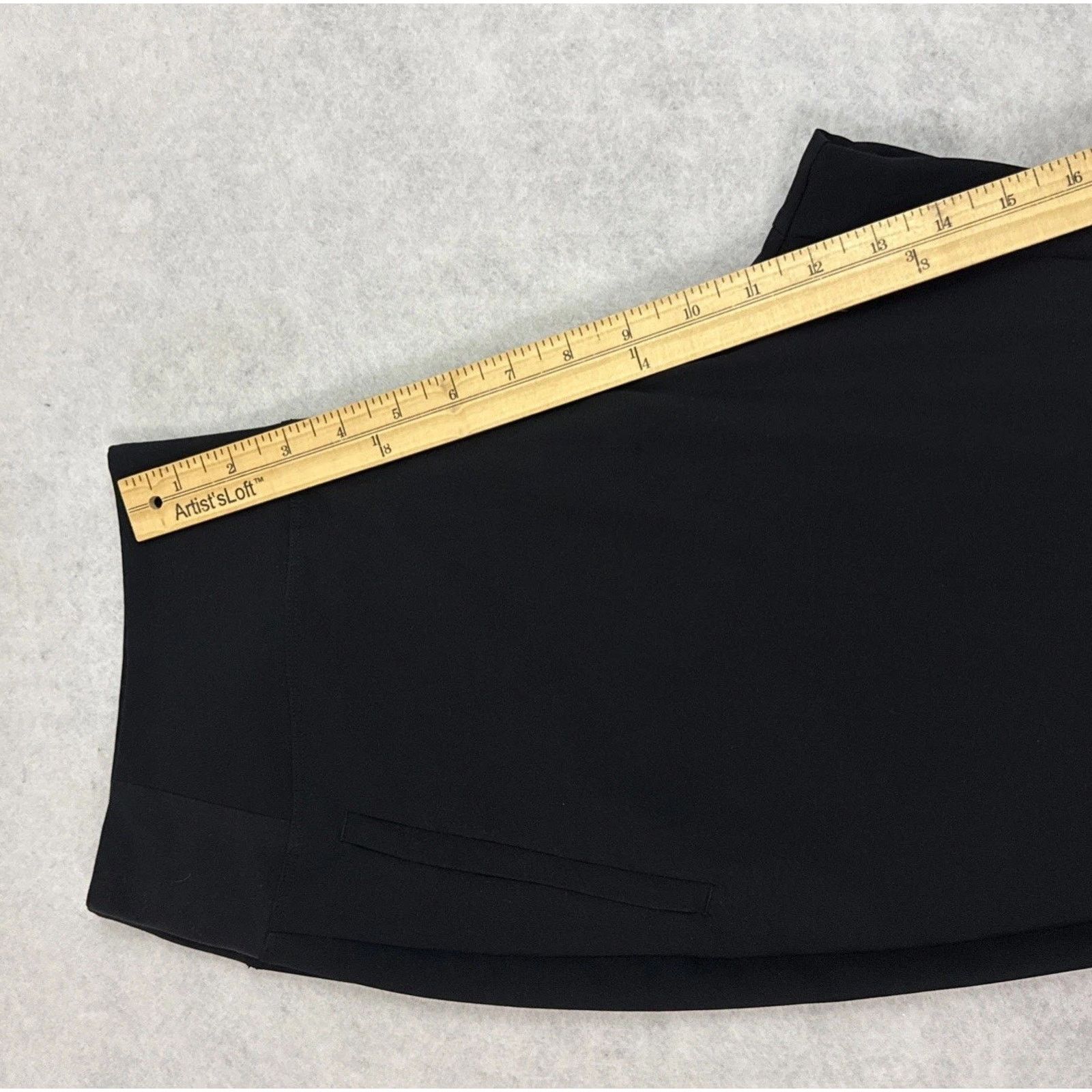 Athleta Athleta Endless High Rise Ankle Pants Women 12 Black Pull On Size 34" / US 12 / IT 48 - 6 Thumbnail
