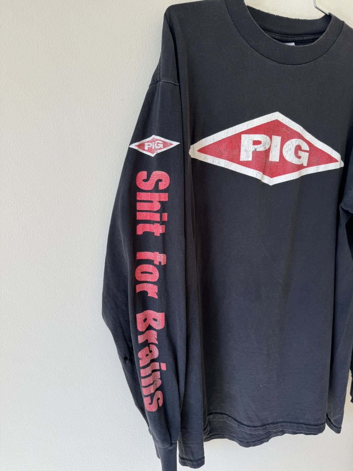 Vintage 97's PIG Raymond Watts "Red Raw & Sore" Longsleeve XL Size US XL / EU 56 / 4 - 3 Thumbnail