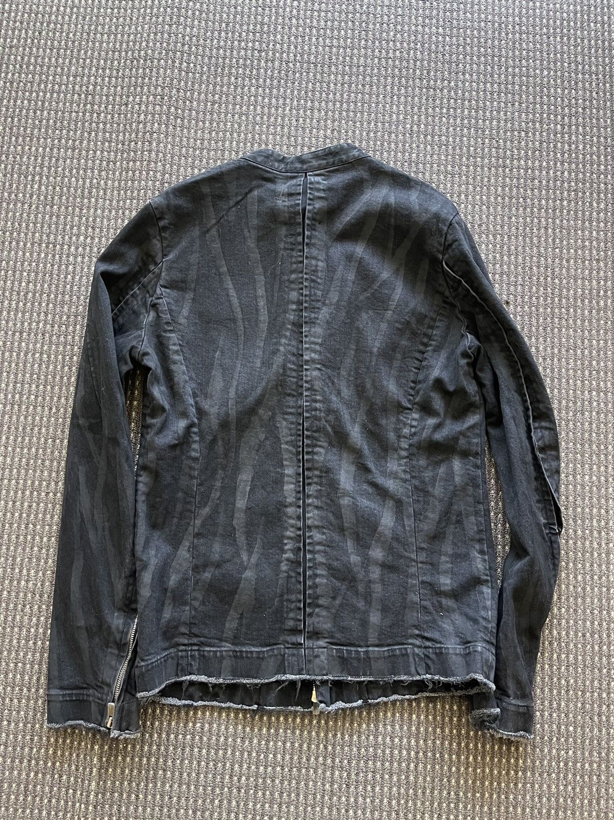 Fagassent Toshiki Aoki Black Denim Jacket Size US M / EU 48-50 / 2 - 2 Thumbnail