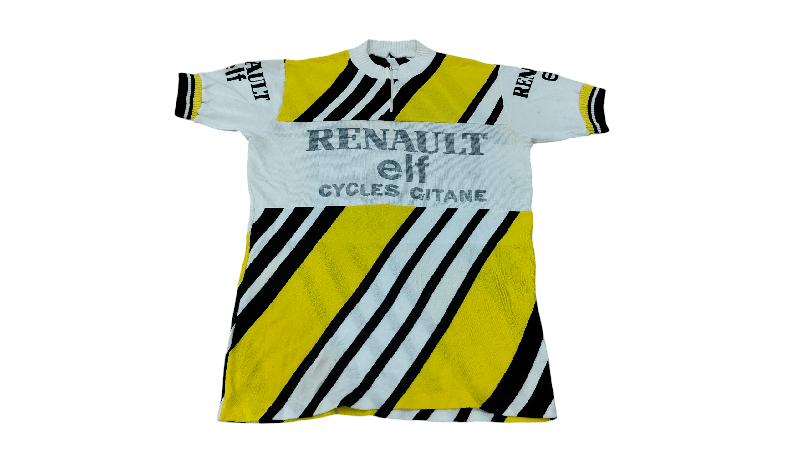 Vintage Vintage 80s/90s Renault Elf Cycles Gitane Cycling Jersey Size US M / EU 48-50 / 2 - 1 Thumbnail