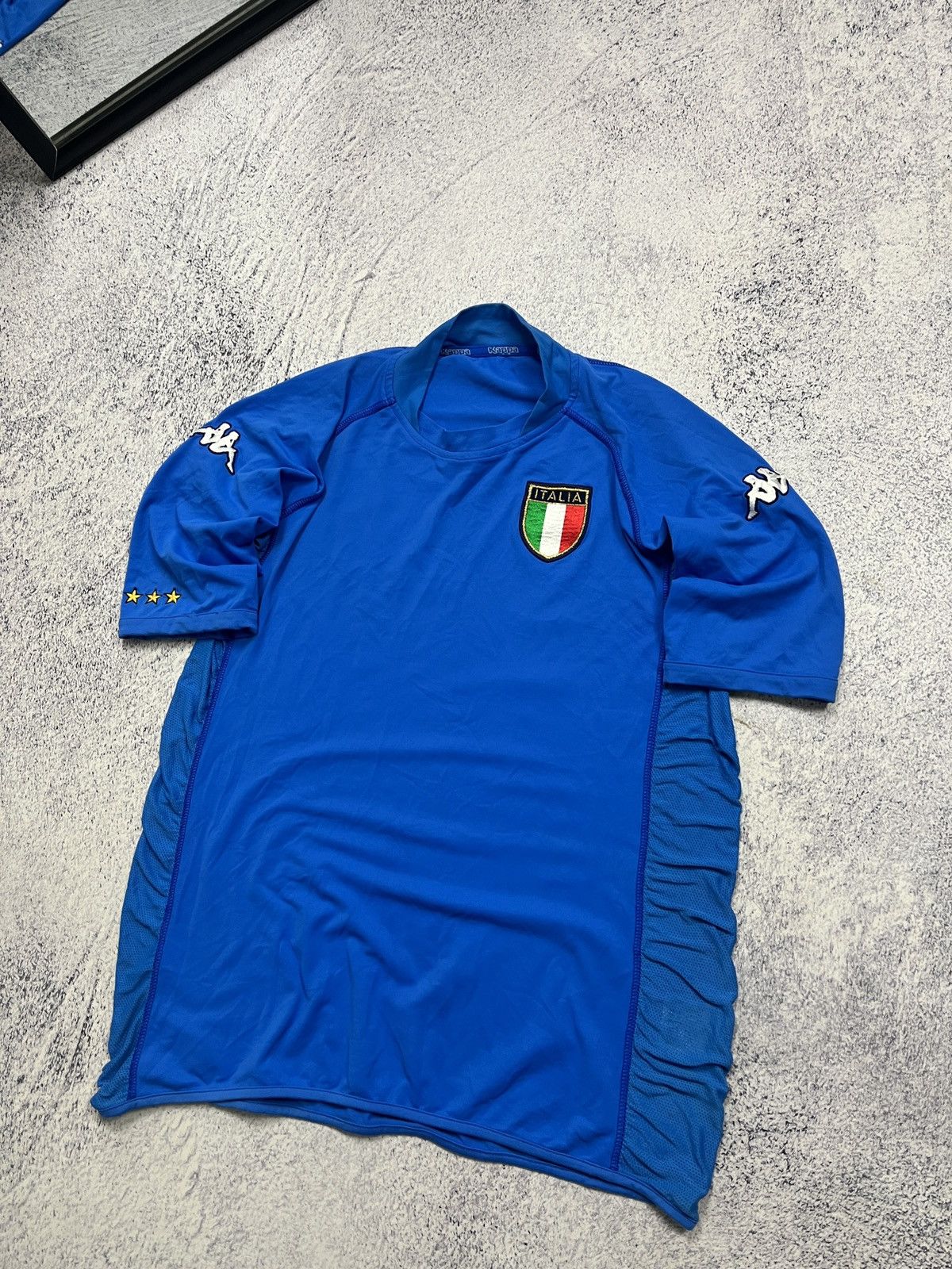 Kappa × Vintage Italy 2000/2002 Kappa #19 Home Football Shirt Soccer Jersey Size US L / EU 52-54 / 3 - 3 Thumbnail