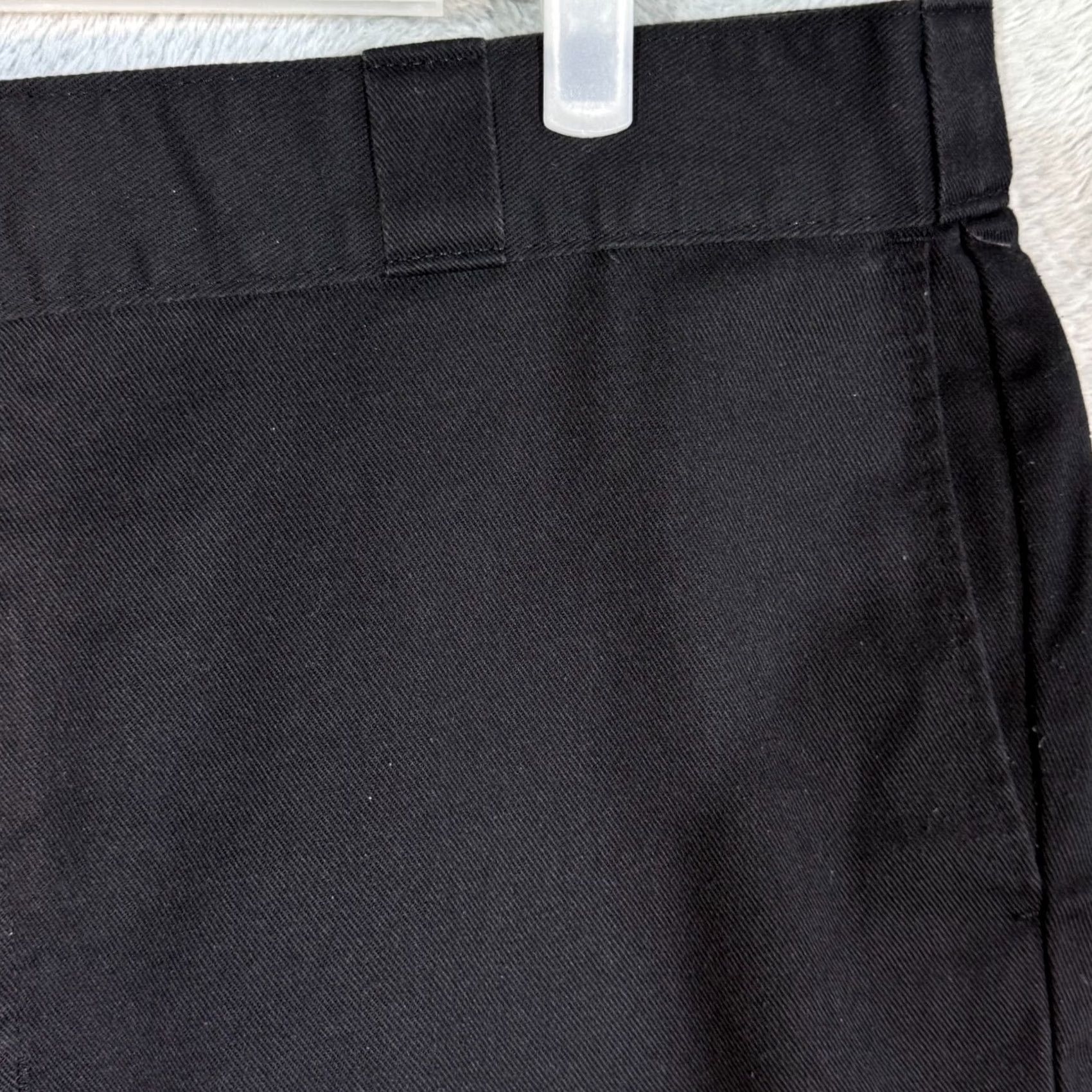 Dickies VINTAGE? No. Dickies 874 Original Flex Pants Mens 40 x 30 Black Pants High-Rise Workwear Size US 40 / EU 56 - 4 Thumbnail