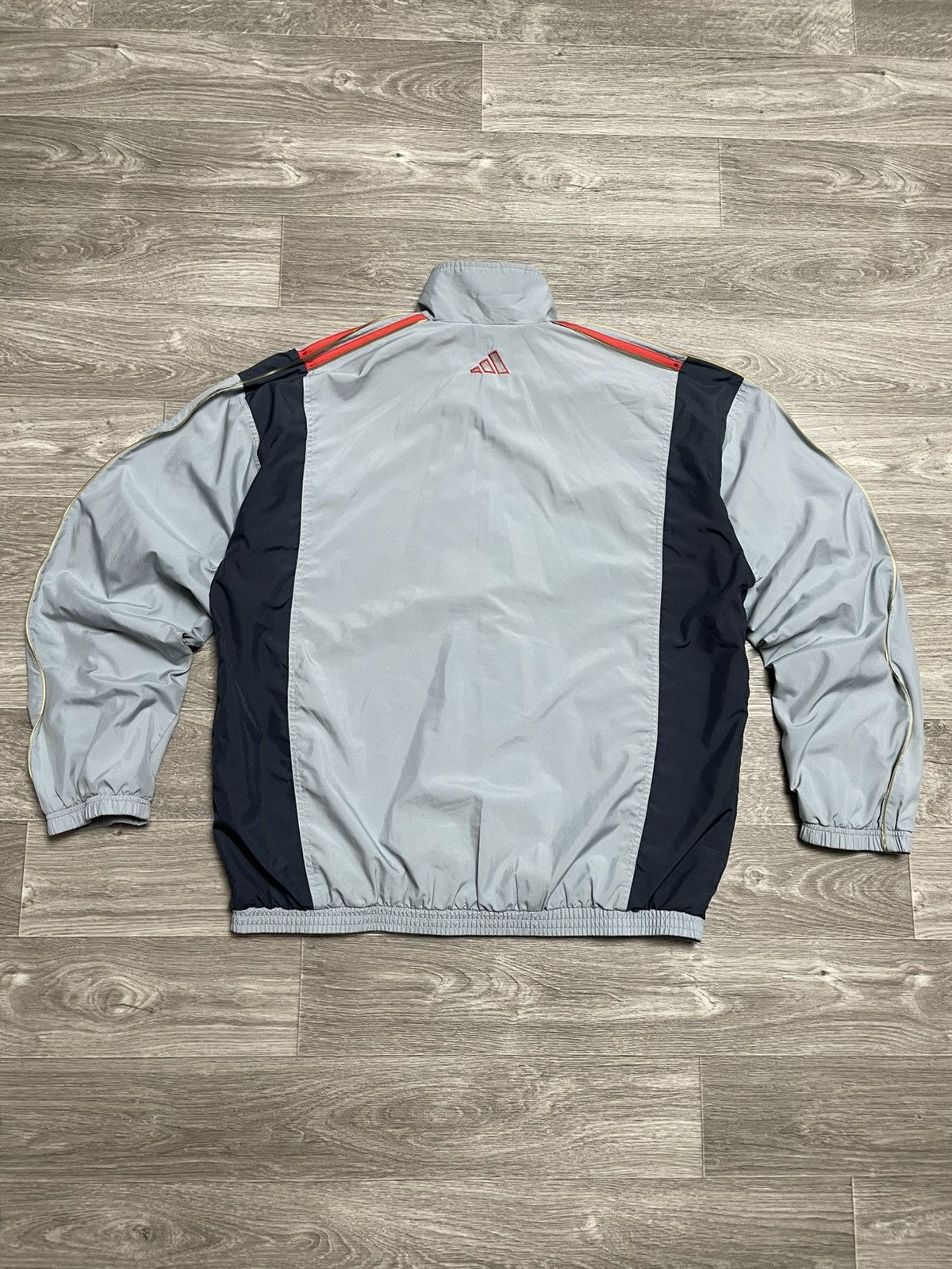 Adidas Vintage Adidas 3 Stripes Track Jacket 00s Size US XL / EU 56 / 4 - 21 Thumbnail