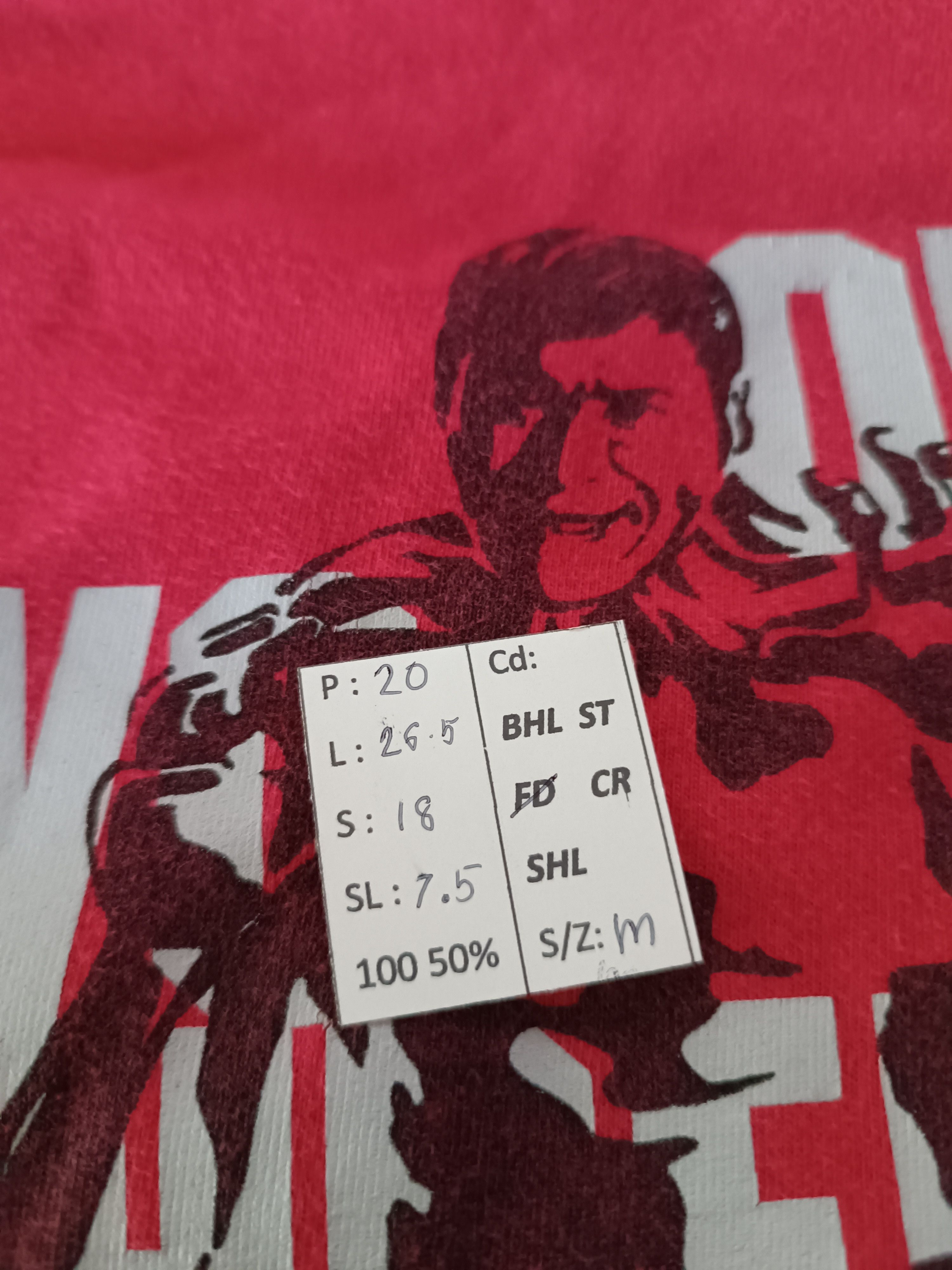 Japanese Brand VINTAGE FADED BOXING MIKE TYSON MUHAMMAD ALI 7 DAYS TEE Size US M / EU 48-50 / 2 - 14 Thumbnail
