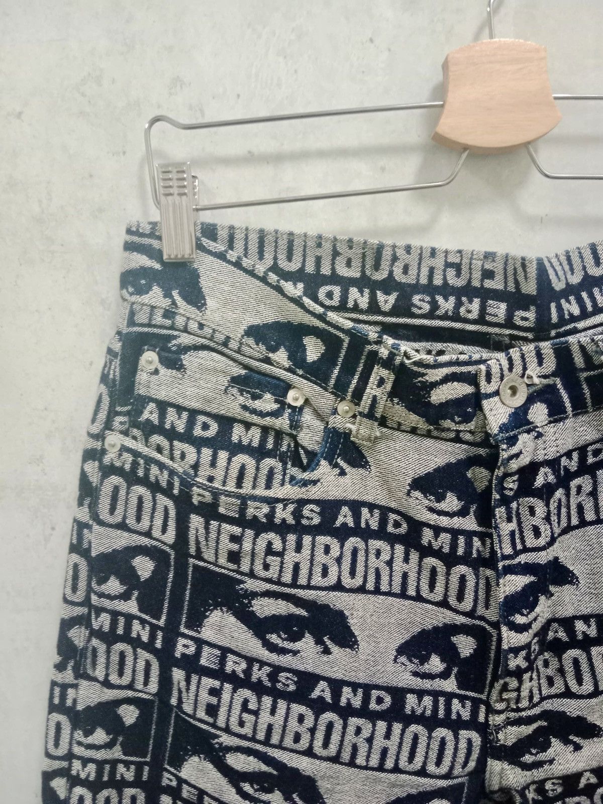 Neighborhood × Perks And Mini Neighborhood x Perks and Mini denim jeans pants Size US 33 - 4 Thumbnail