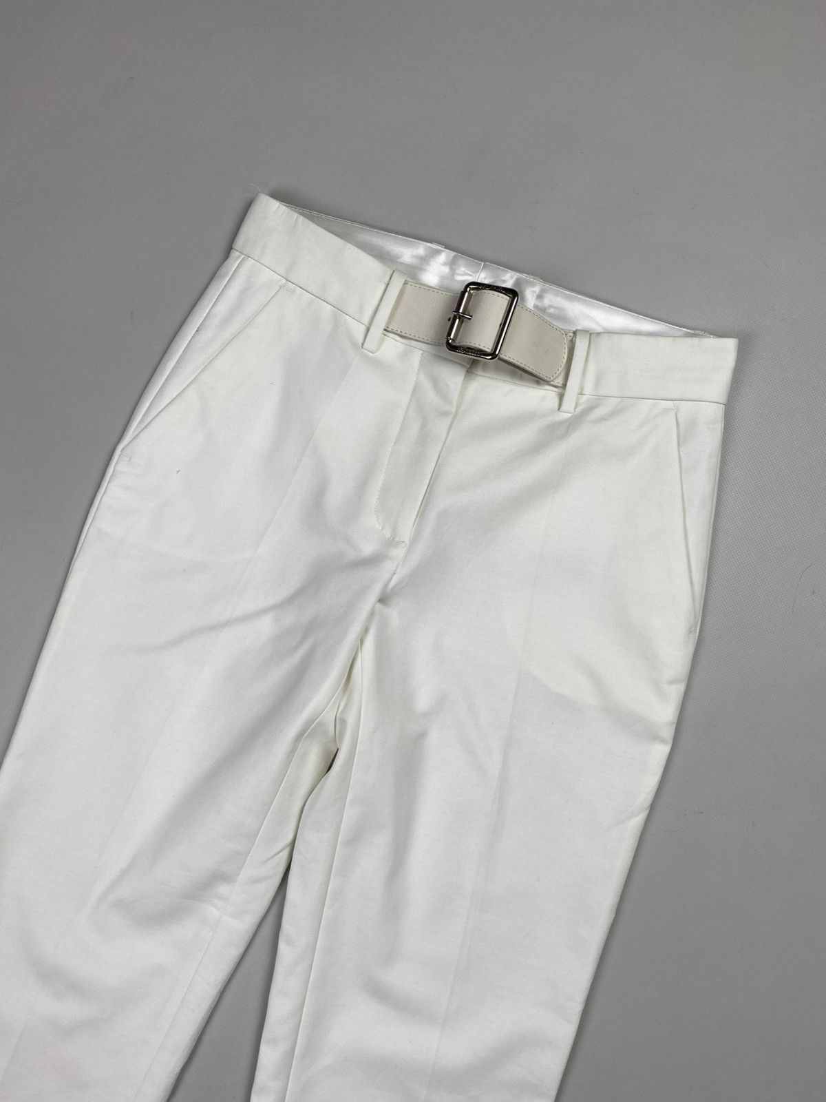 Moncler Moncler Pantalone Ladies Belted Dress Pants Trousers Size 40 Size 27" / US 4 / IT 40 - 3 Thumbnail