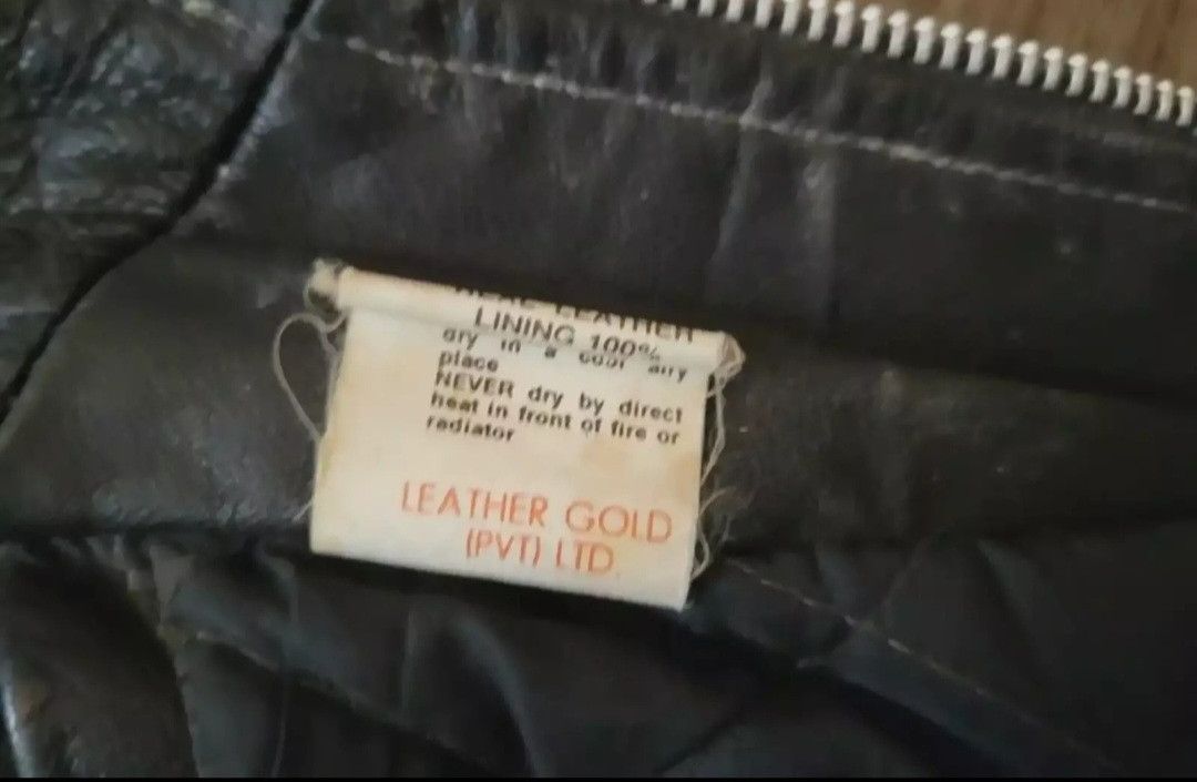 Band Tees × Handmade Leather jacket Size US L / EU 52-54 / 3 - 5 Thumbnail