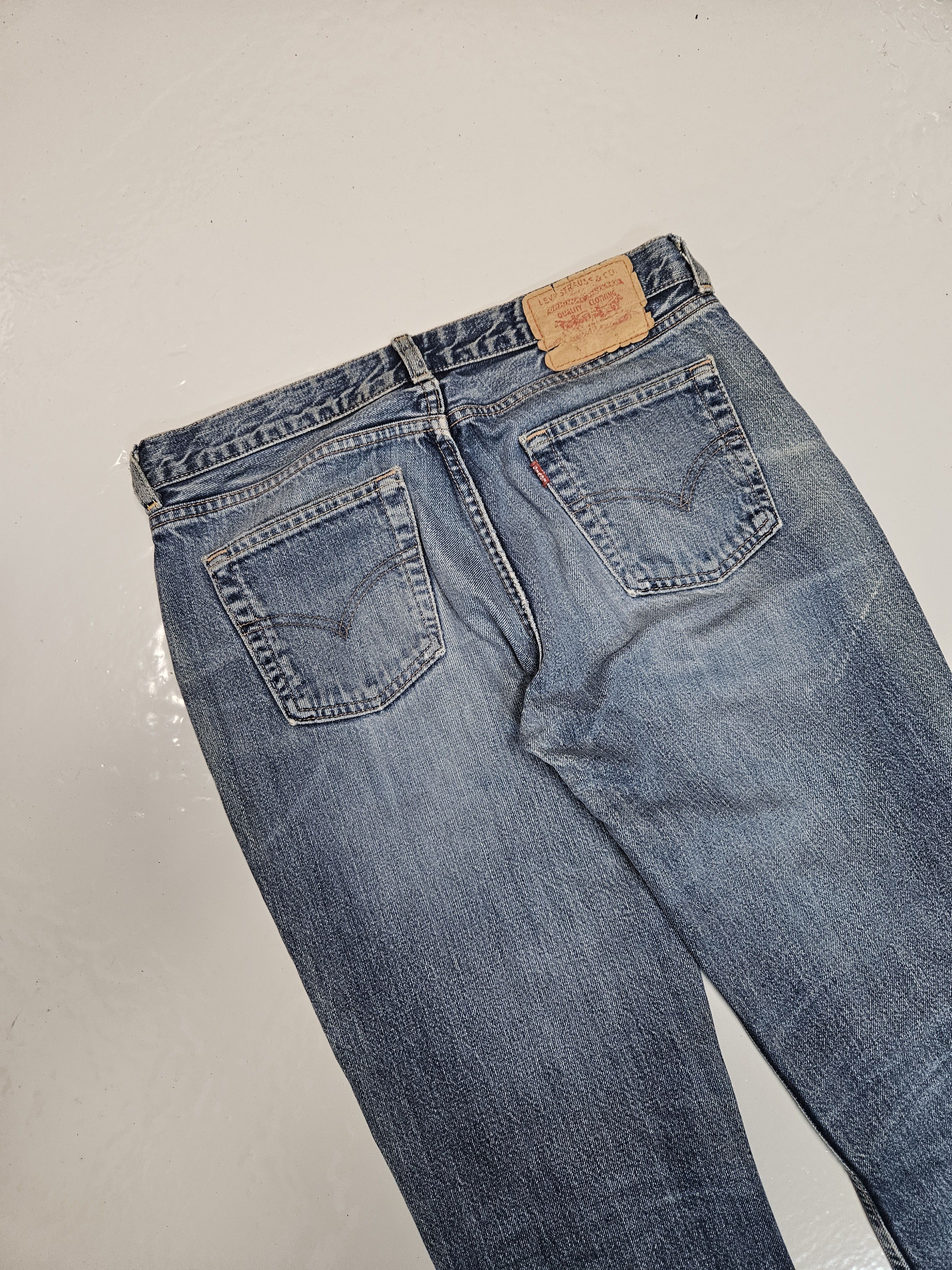 Levi's Vintage y2k levis 544 distressed flared denim Size US 31 - 10 Thumbnail