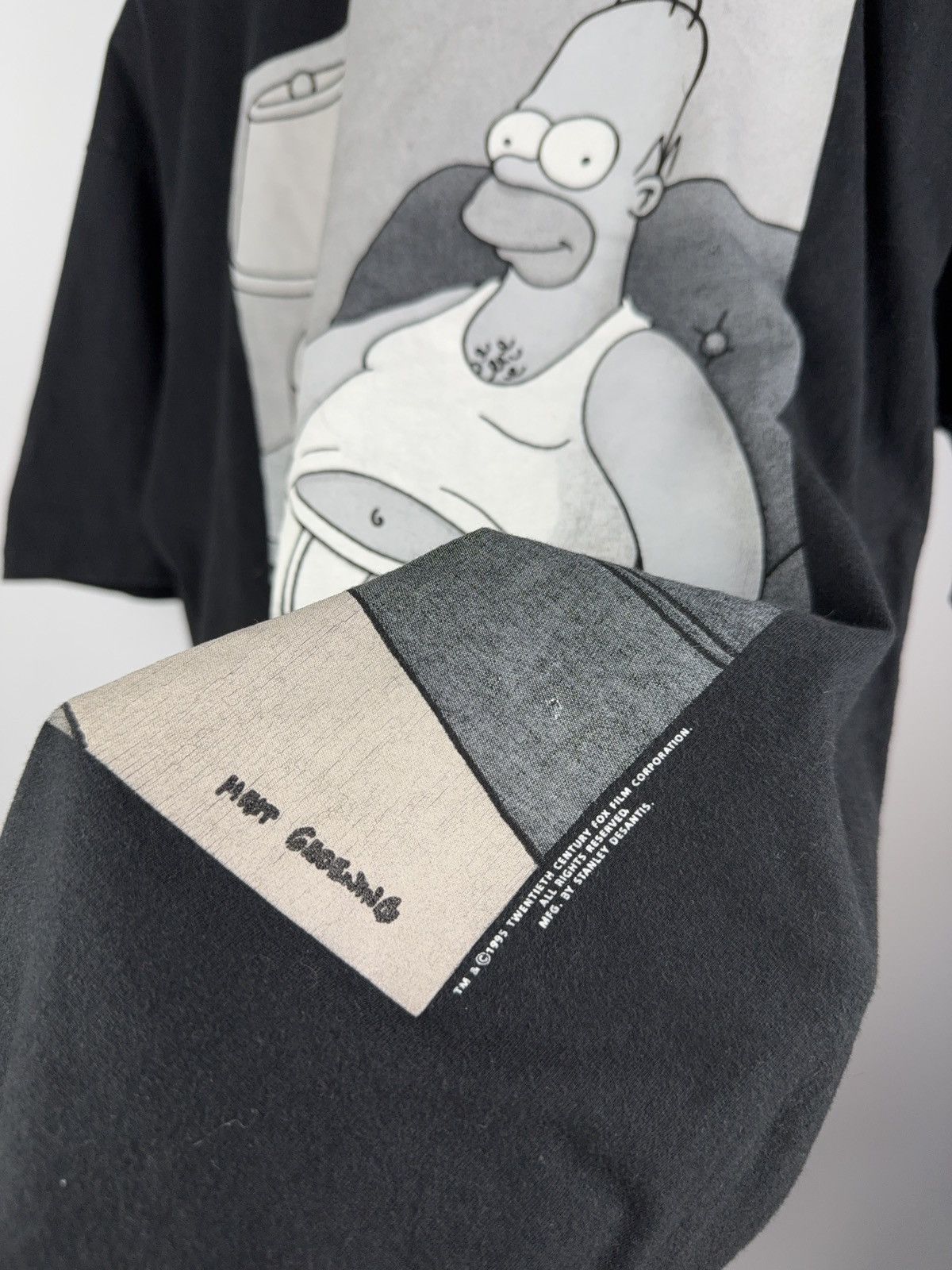 The Simpsons × Vintage Vintage 90s 1995 homer simpson doesn't wear khakis t shirt Size US L / EU 52-54 / 3 - 4 Thumbnail
