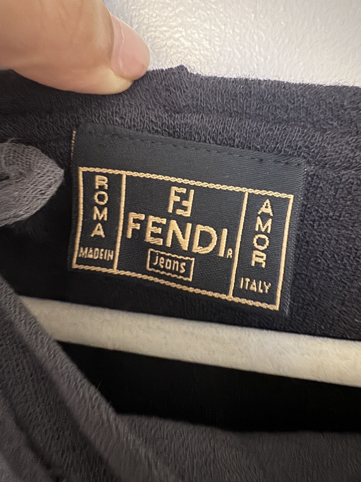 Fendi Vintage Fendi Gauze Layered Hoodie Size US S / EU 44-46 / 1 - 3 Thumbnail