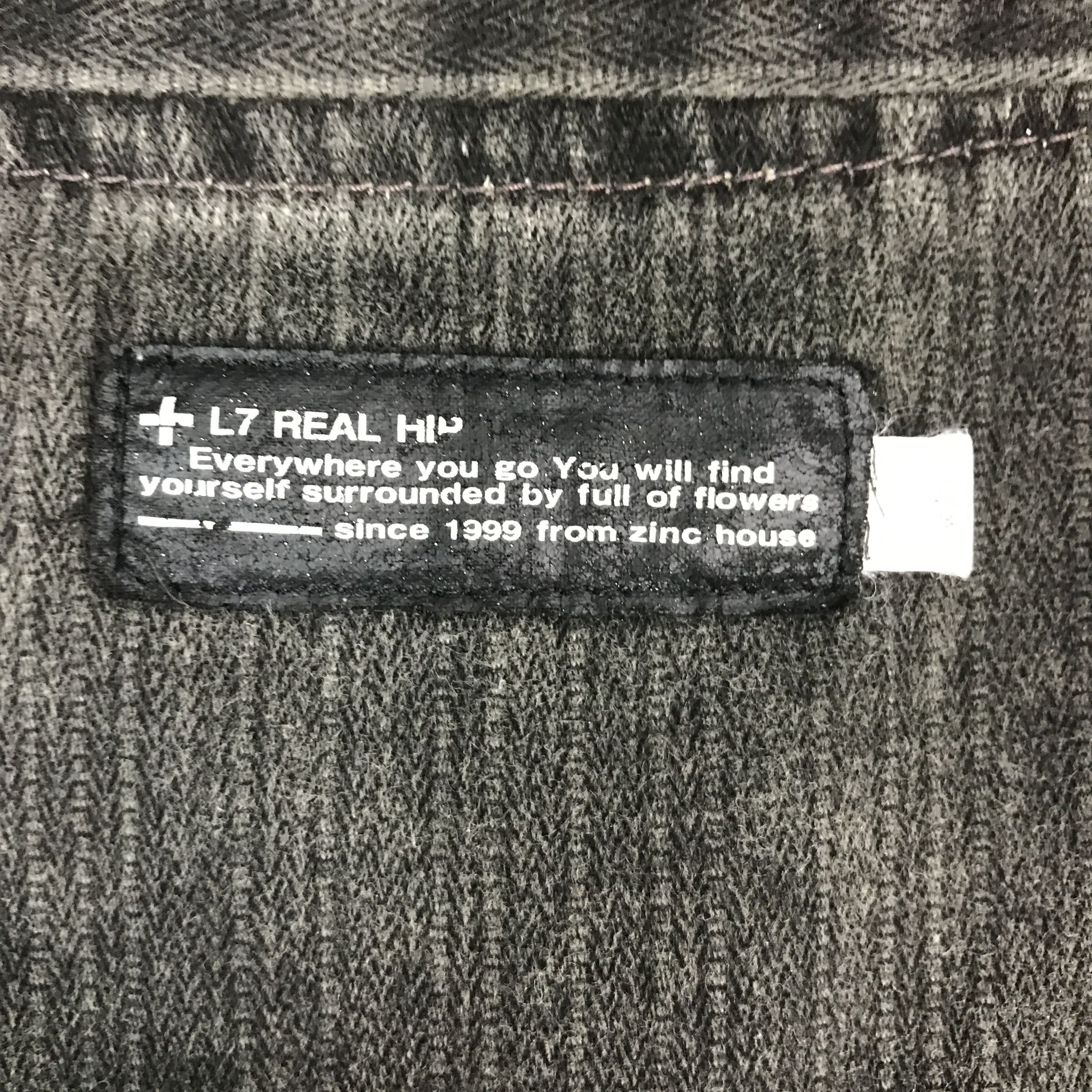 Designer × Japanese Brand × L7 Real Hip L7 Real Hip Black denim Ifsixwasnine style jacket Size US M / EU 48-50 / 2 - 11 Thumbnail
