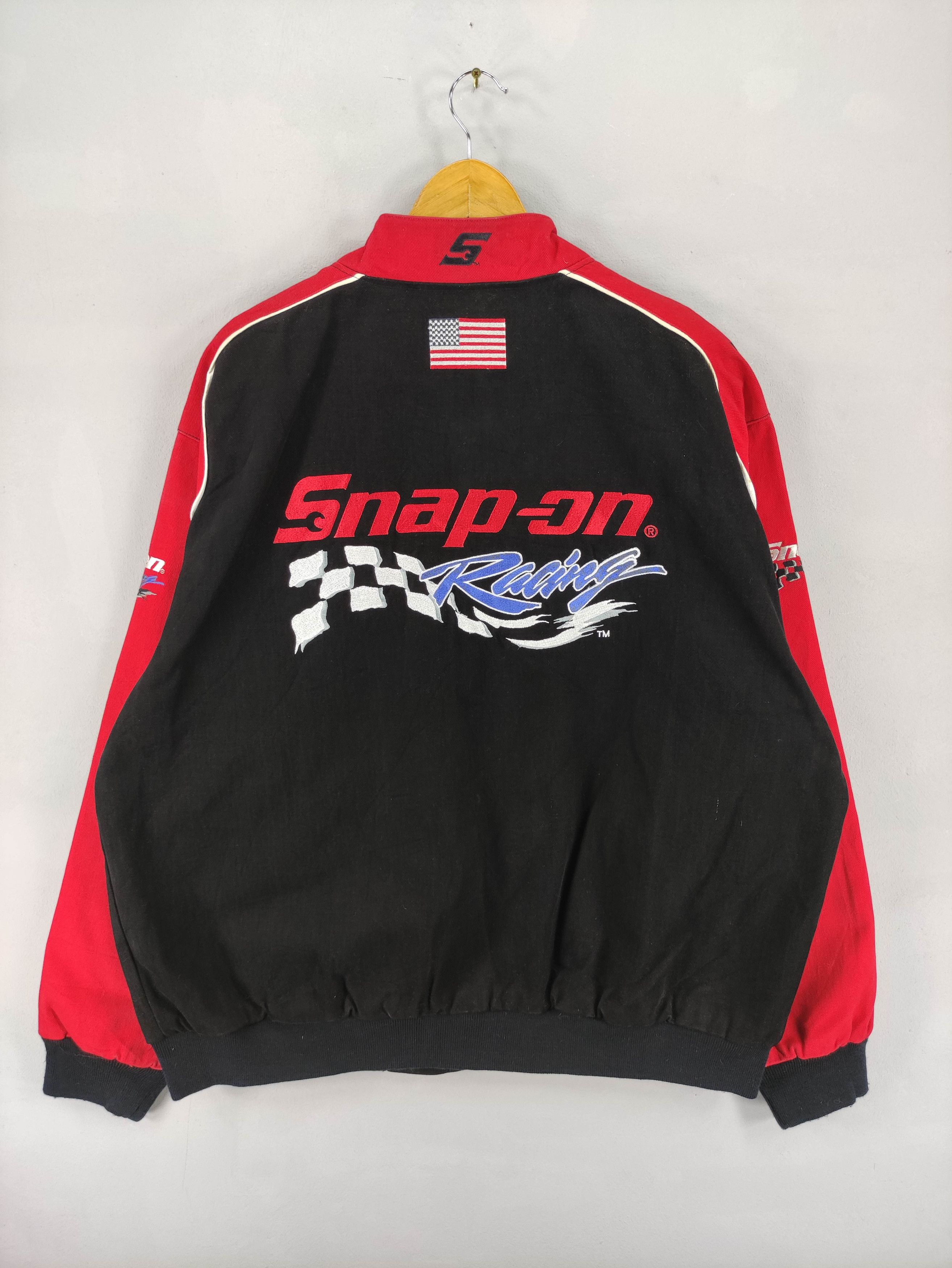 Vintage Vintage Snap On Varsity Jacket Snap Button Size US XL / EU 56 / 4 - 11 Thumbnail