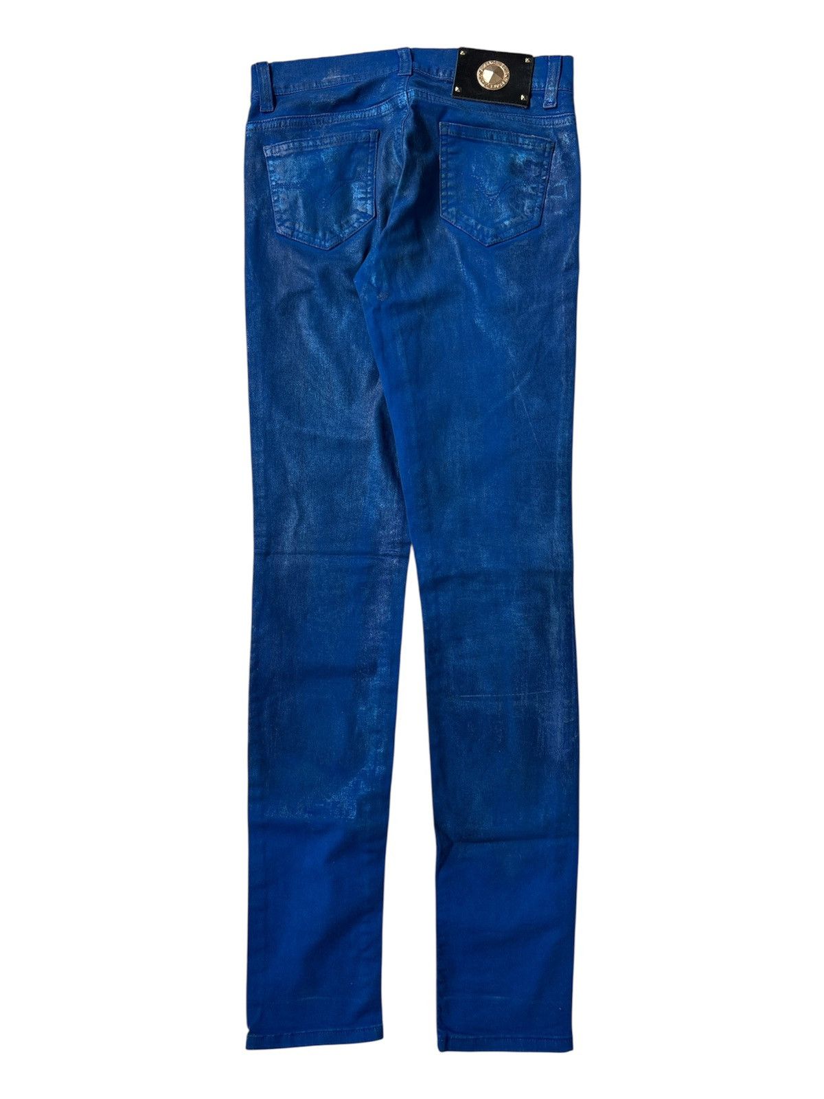 Hedi Slimane Wax Luster Skinny Denim Jeans Size US 26 / EU 42 - 4 Thumbnail