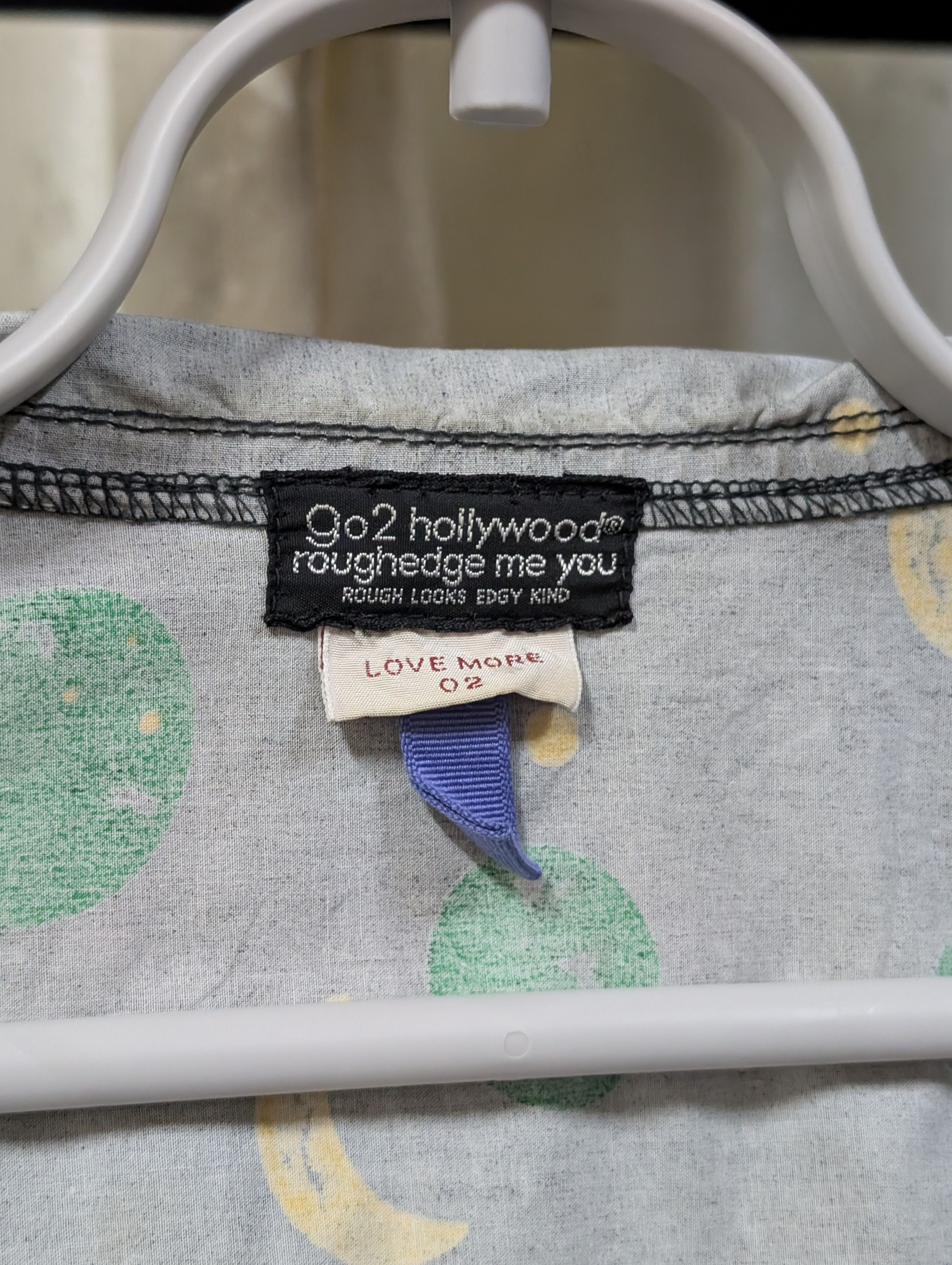 Japanese Brand Vintage Go2 Hollywood Scribble Planets Windbreaker Jacket Size US S / EU 44-46 / 1 - 16 Thumbnail