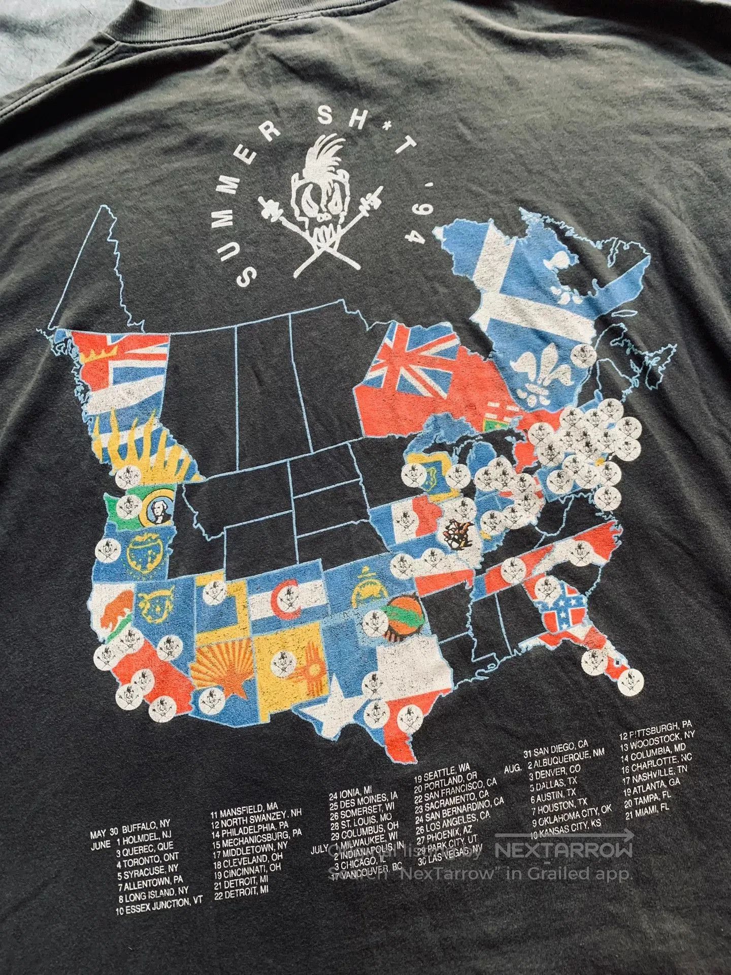 Vintage Vintage Metallica Graphic Print Tee. Size US XL / EU 56 / 4 - 4 Thumbnail