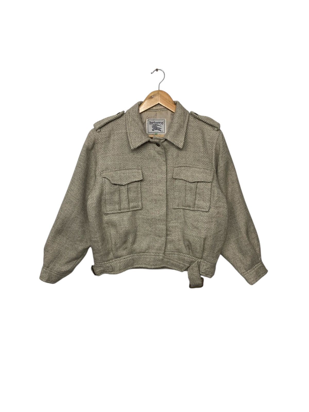 Burberry Vintage 90's Burberry's Classic Style Button Ups Jacket Size M / US 6-8 / IT 42-44 - 1 Thumbnail