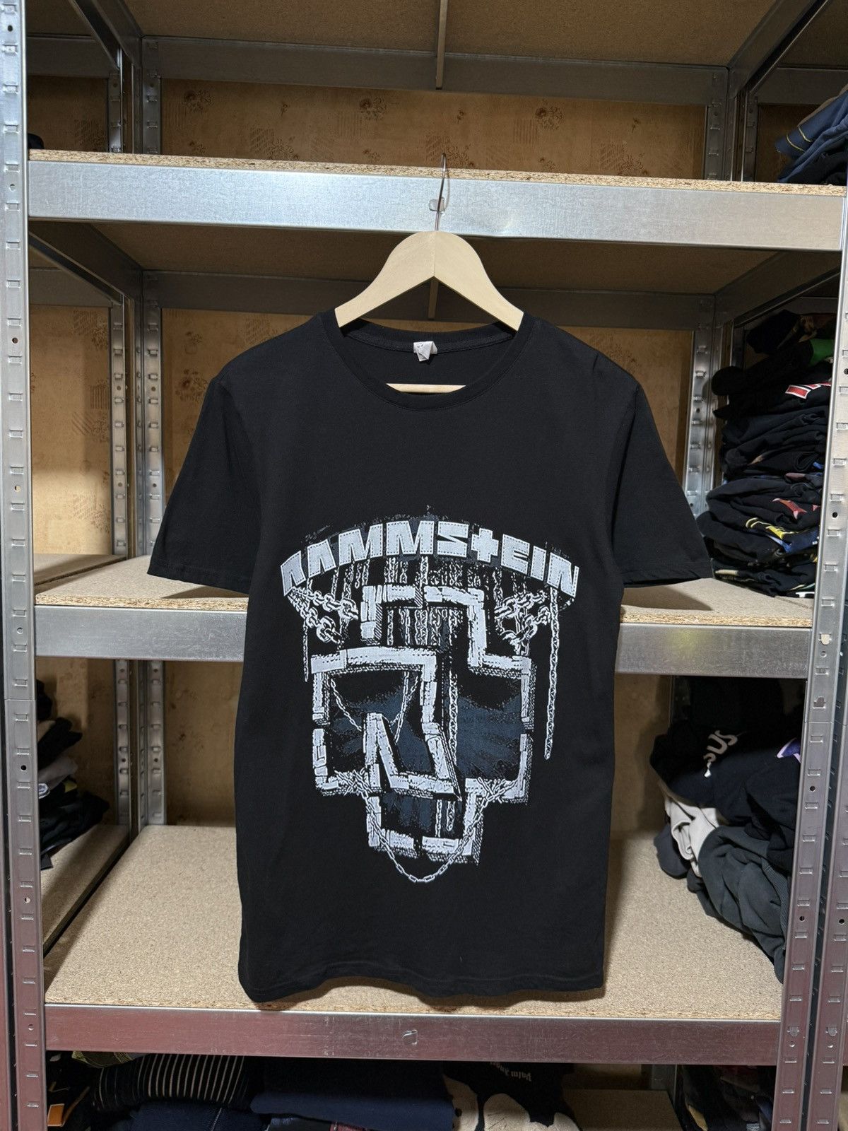 Band Tees × Vintage Vintage 2000’s Rammstein T-Shirt Rare Retro Hype Y2K Size US S / EU 44-46 / 1 - 1 Thumbnail