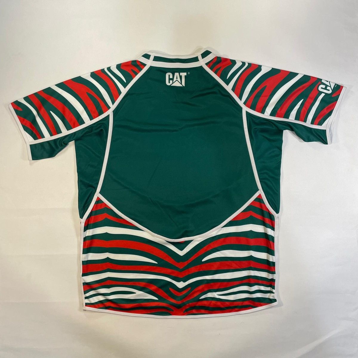 Other Leicester Tigers Canterbury green and red rugby shirt sport Size US XXL / EU 58 / 5 - 2 Thumbnail