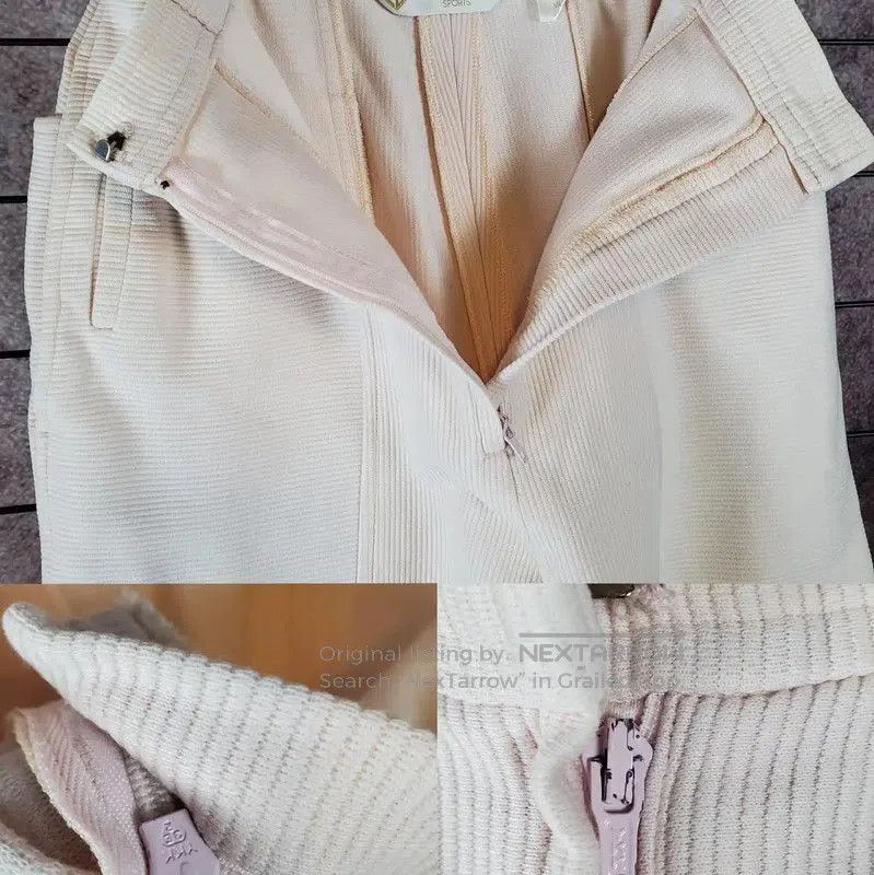 Dior Dior Pink Cotton Casual Pants for Women . Size 23" - 4 Thumbnail