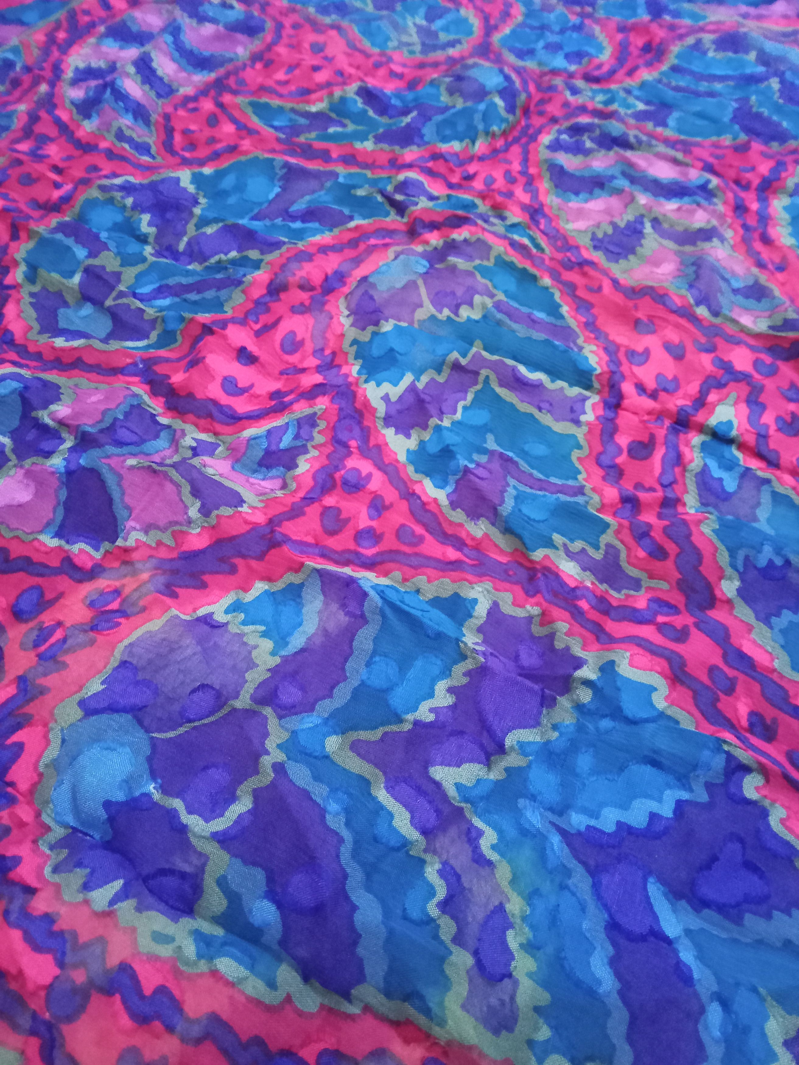 Givenchy Givenchy Silk Vintage Scarf Size ONE SIZE - 5 Thumbnail