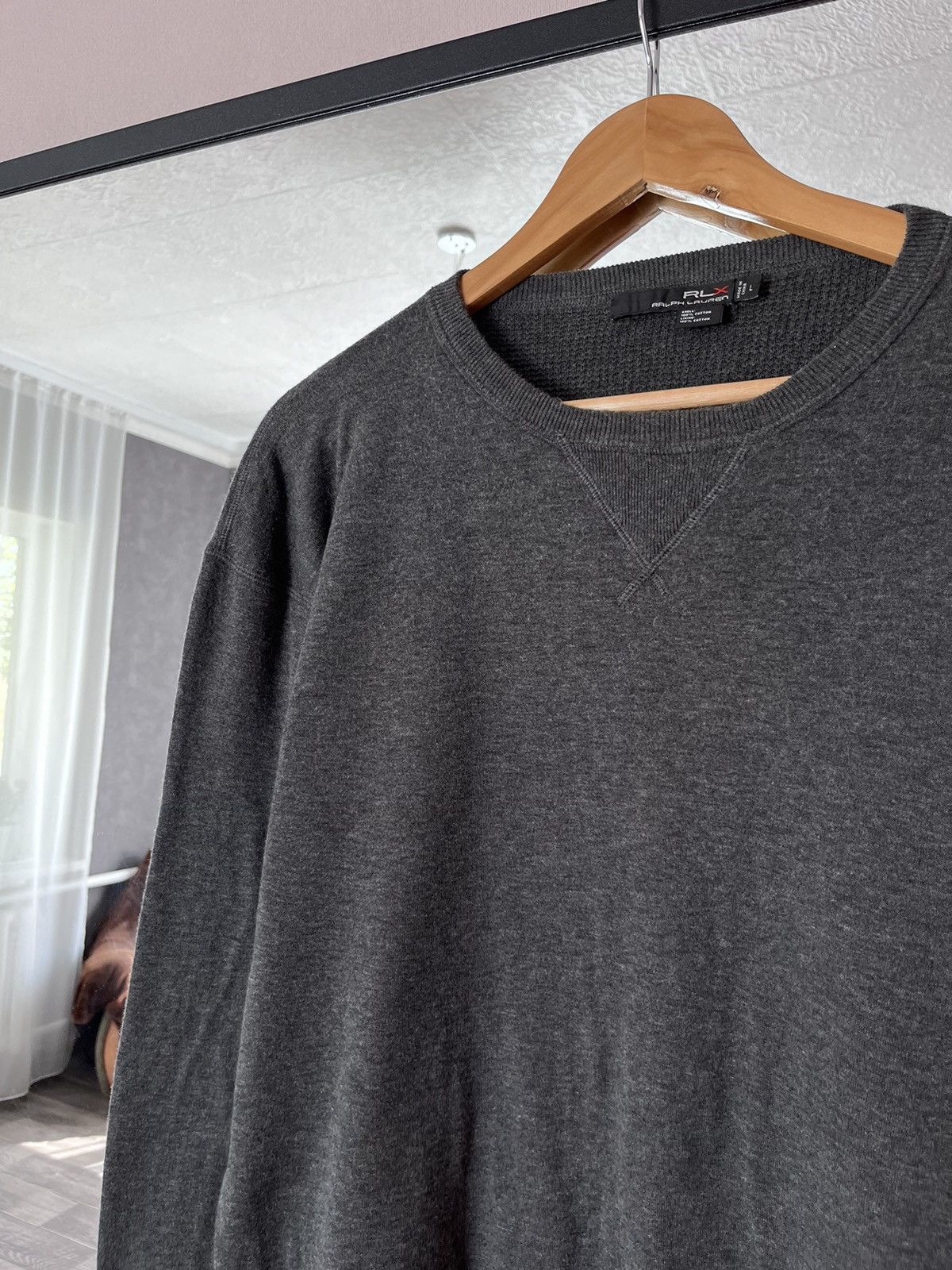 RLX Ralph Lauren RLX Ralph Lauren Sweatshirt Sweater Grey Size L Size US L / EU 52-54 / 3 - 2 Thumbnail