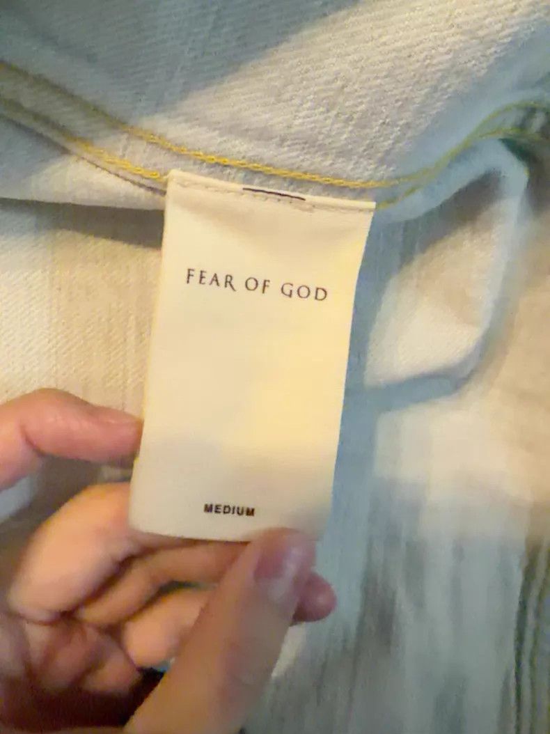 Fear of God Fear of God Season 5 Denim Jacket Size M / US 6-8 / IT 42-44 - 5 Thumbnail