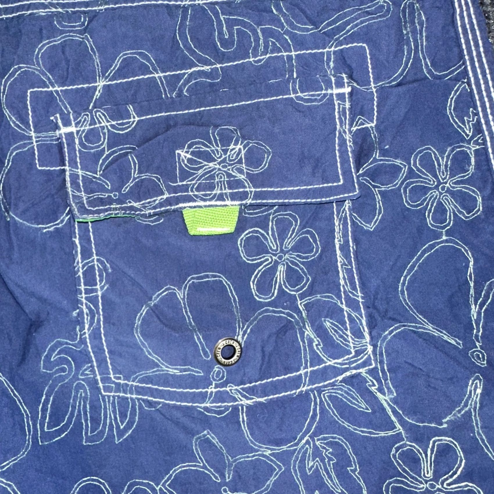 J.Crew J Crew Board Shorts Mens 34 Blue Nylon Tie Waist Pocket Original Swimwear Surf Size US 34 / EU 50 - 7 Thumbnail