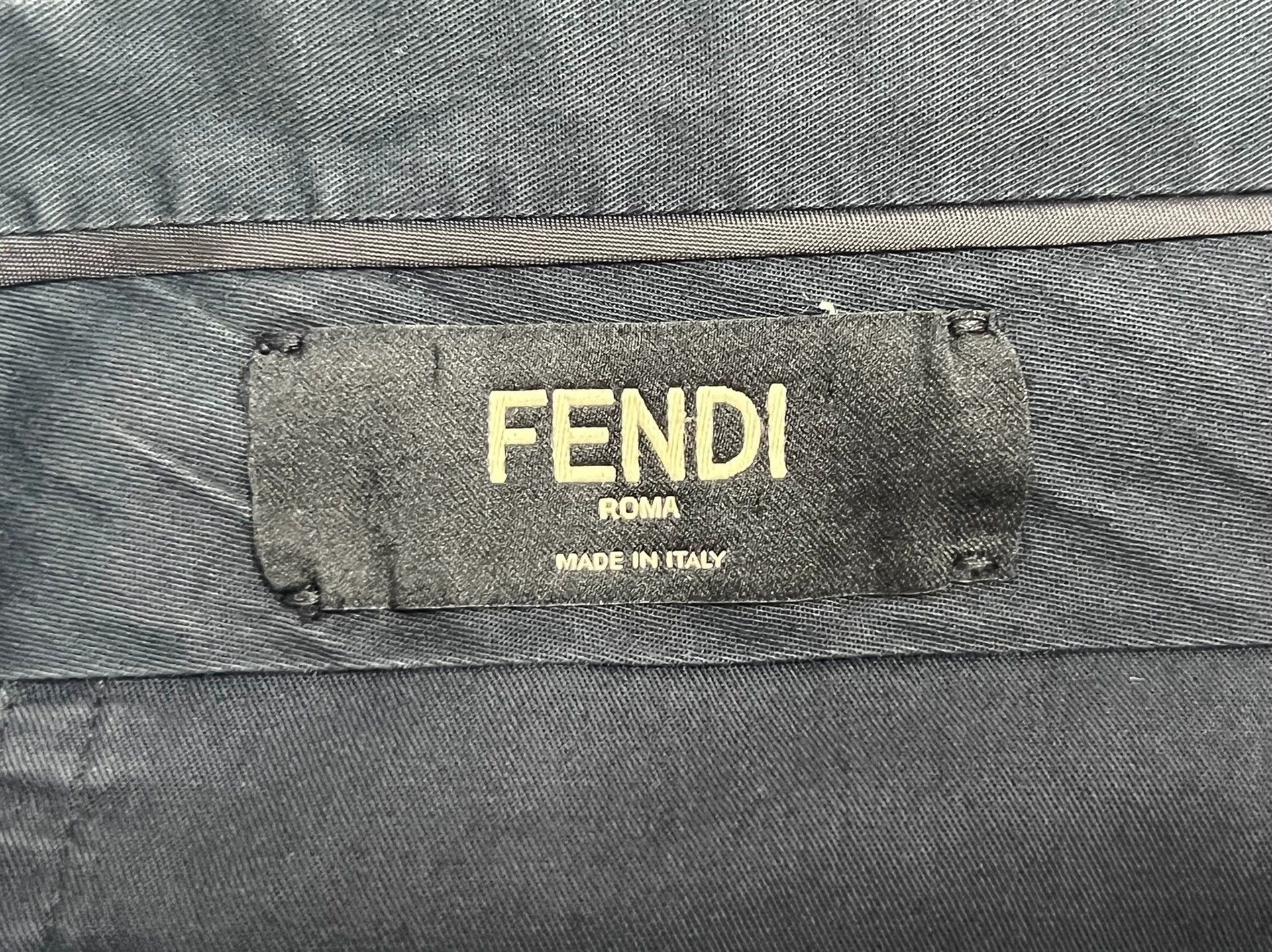 Fendi Fendi Runway Floral Wool Trousers Men's 50 Normal Size US 34 / EU 50 - 4 Thumbnail