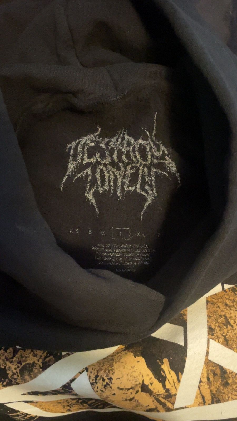 Destroy Lonely Destroy Lonely forever 24 tour pentagram hoodie Size US L / EU 52-54 / 3 - 4 Thumbnail