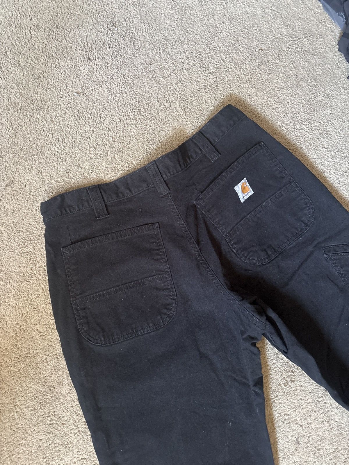 Carhartt Carhart Black Workpants 34x32 Relaxed Fit Size US 34 / EU 50 - 3 Thumbnail