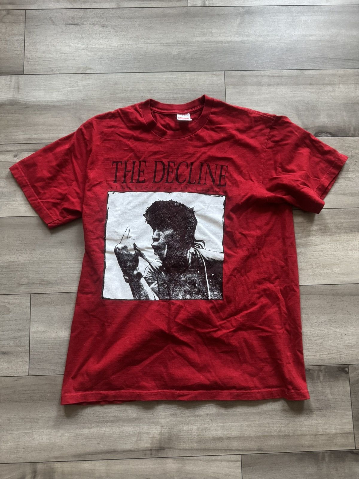 Supreme “The decline” supreme t shirt Size US M / EU 48-50 / 2 - 2 Thumbnail