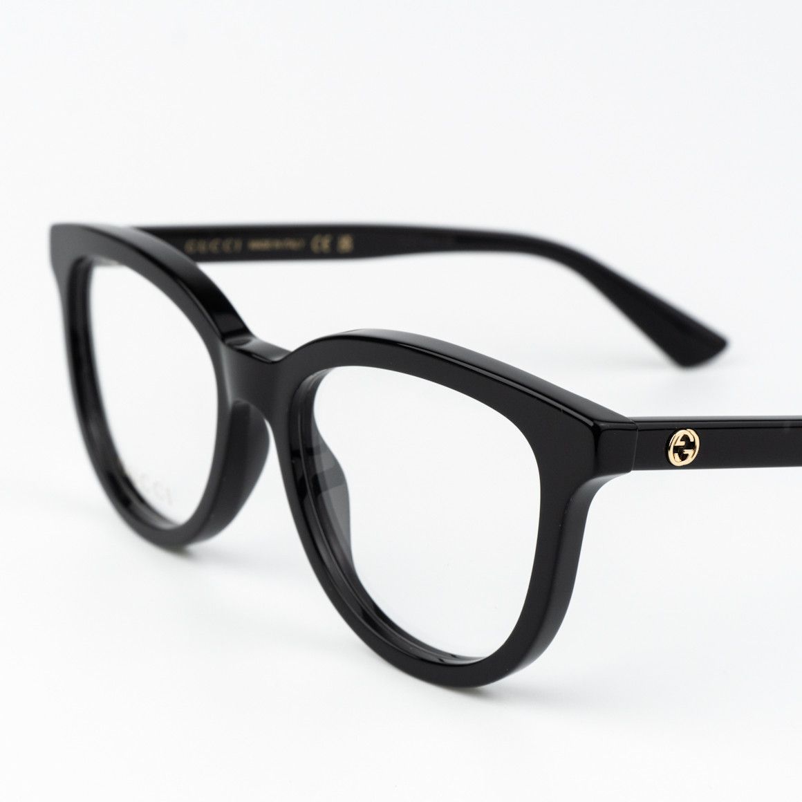 Gucci Gucci Women Eyeglasses Black Oval GG1687O 001 BRAND NEW Size ONE SIZE - 6 Thumbnail