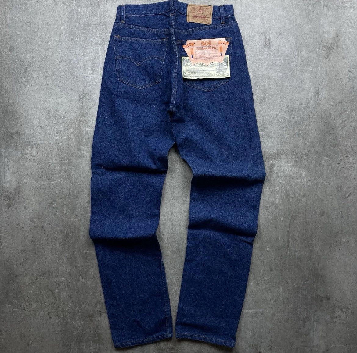 Levi's Levis 501 Made in USA new 1987 33x34 Shrink to fit. Size US 33 - 4 Thumbnail