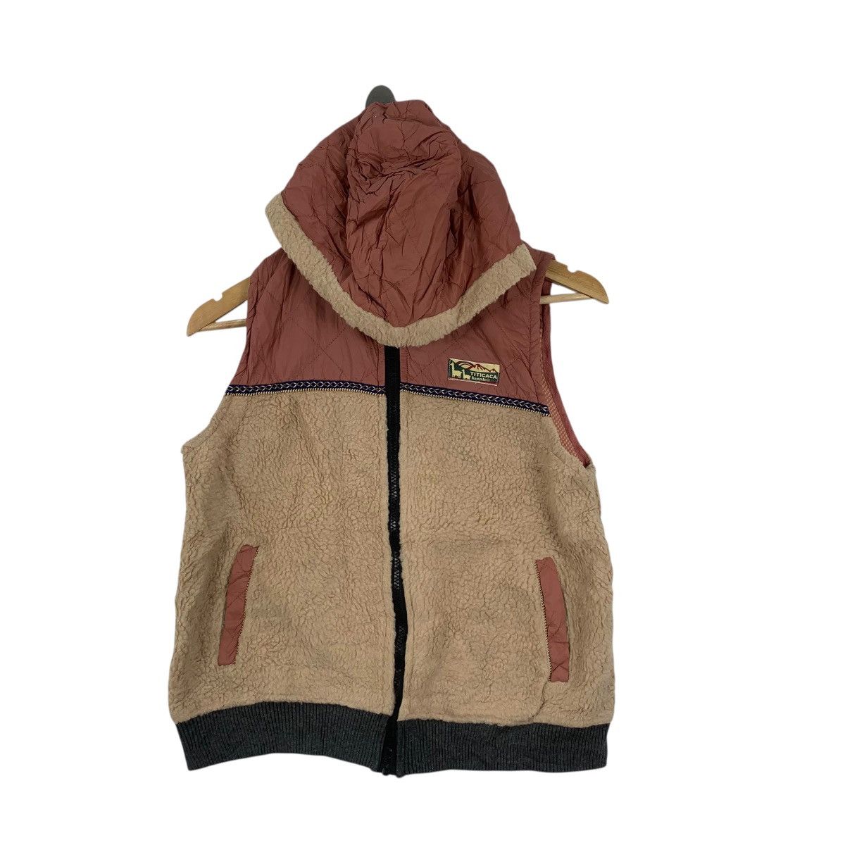 Vintage Vintage TITICACA FUENTE NATIVE Fleece Vest Jacket Windbreake Size S / US 4 / IT 40 - 3 Thumbnail