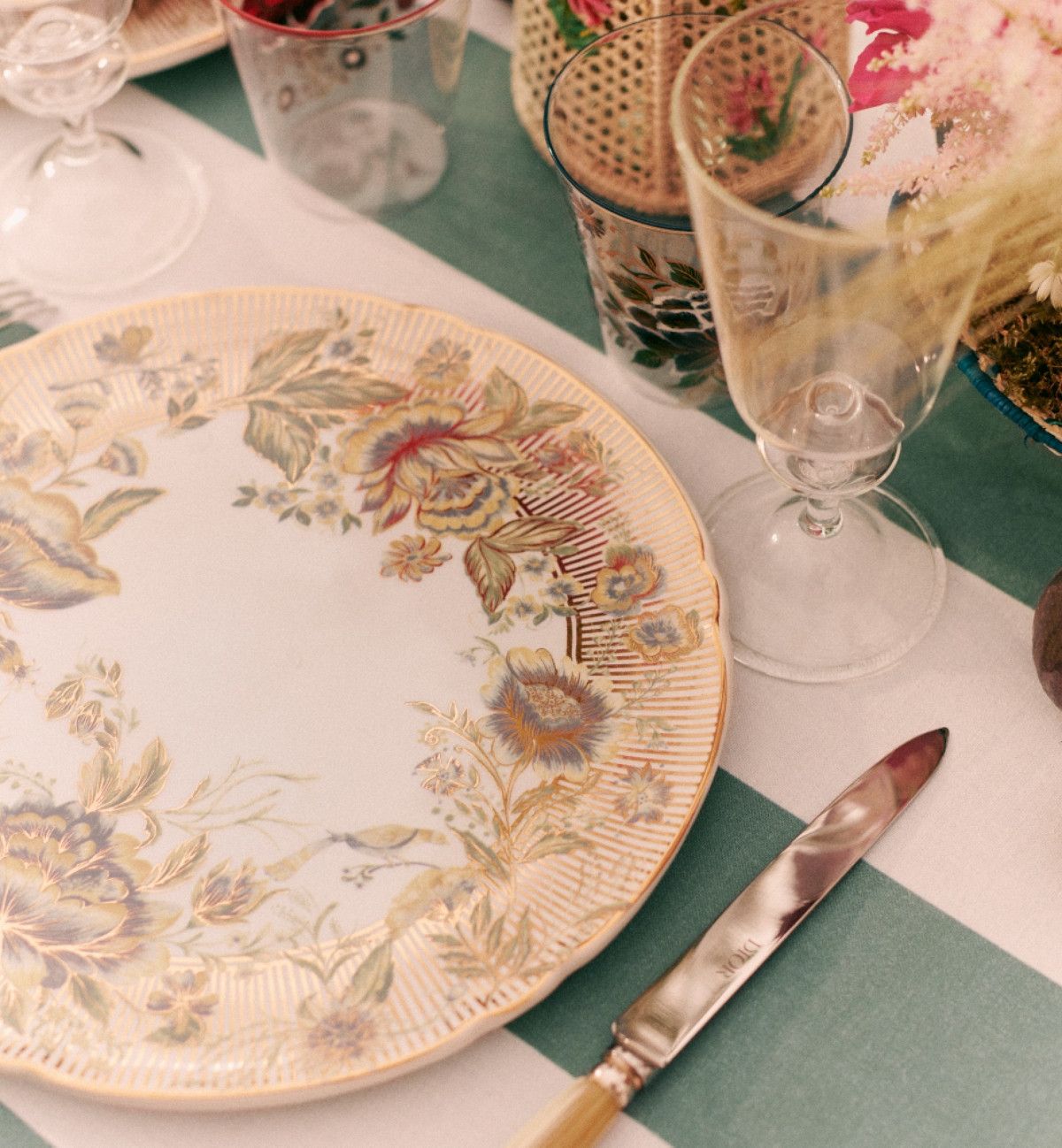 Dior o1bcso1str0226 Size:OS/Dinner Plate in Blue Size ONE SIZE - 4 Thumbnail