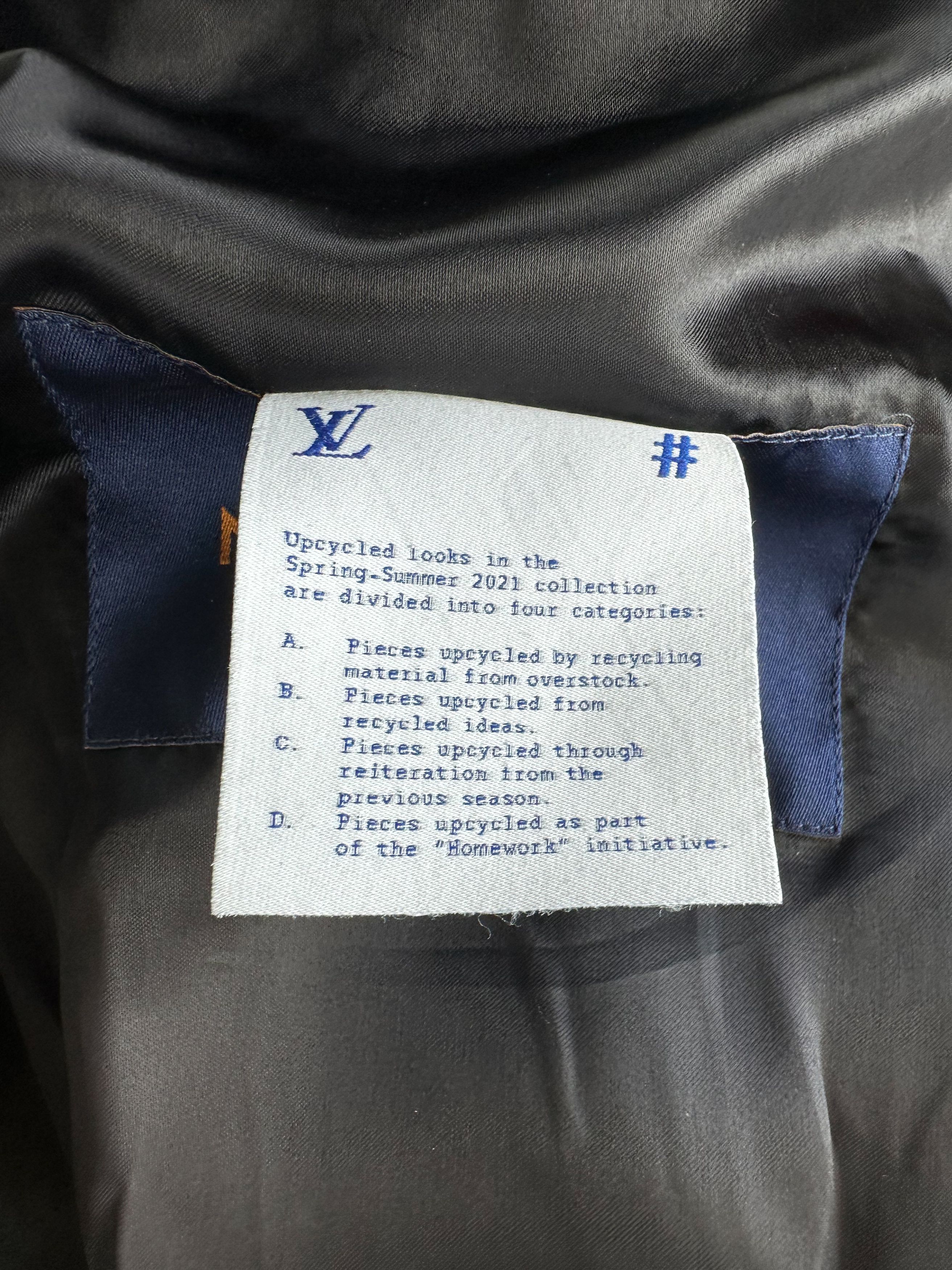 Louis Vuitton Louis Vuitton Black & White Puppet Varsity Size US XL / EU 56 / 4 - 9 Thumbnail