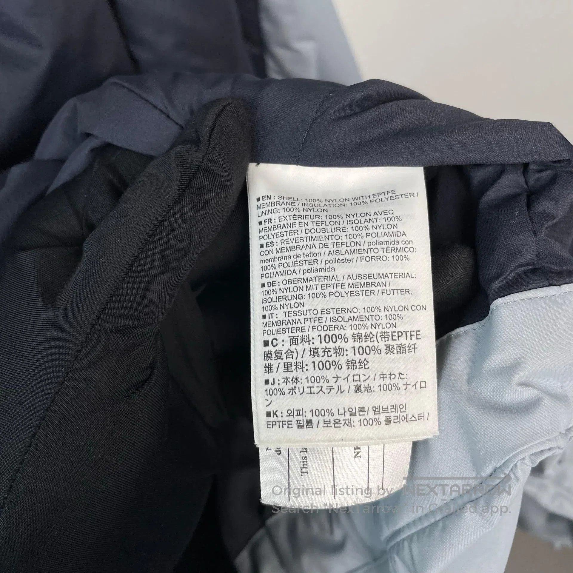 Arc'teryx Arc'teryx Navy blue waterproof hardshell warm cotton coat| Size US L / EU 52-54 / 3 - 9 Thumbnail