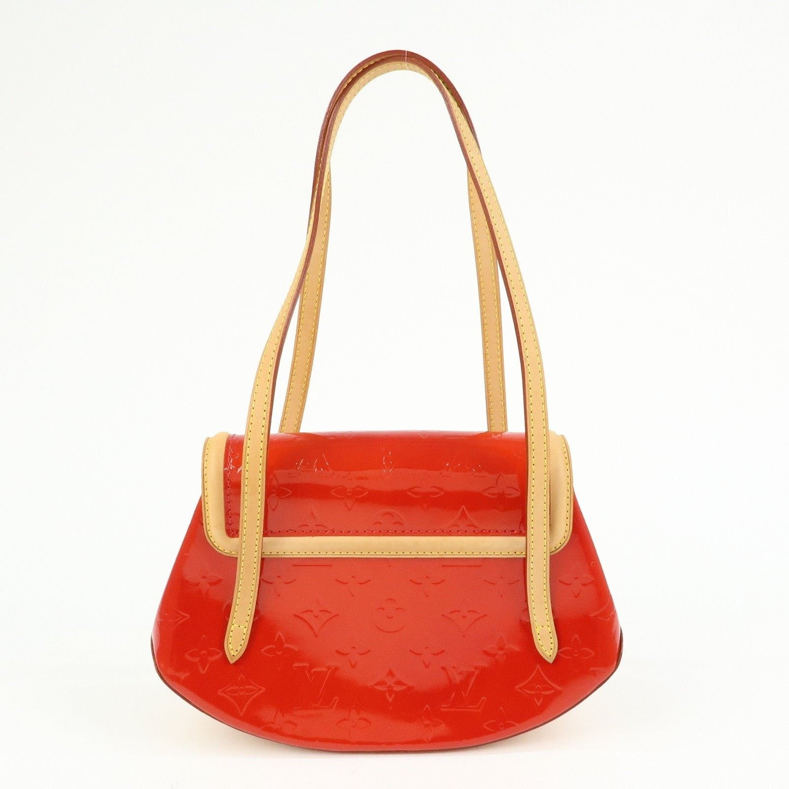 Louis Vuitton Louis Vuitton Monogram Vernis Biscayne Bay PM Red Size ONE SIZE - 2 Thumbnail