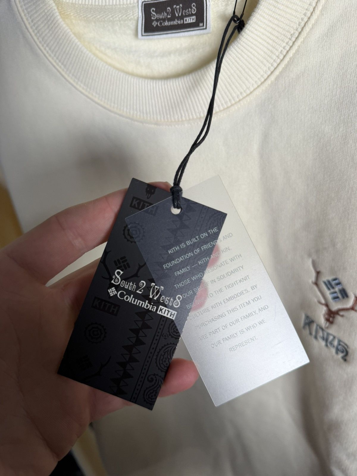 Kith Kith Columbia S2W8 Nelson Crewneck Sandrift Size US M / EU 48-50 / 2 - 8 Thumbnail