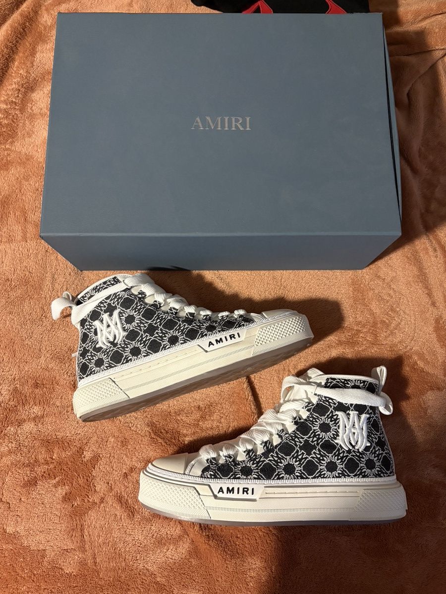 Amiri Amiri Shoes Quad Court High Size US 10 / EU 43 - 1 Thumbnail