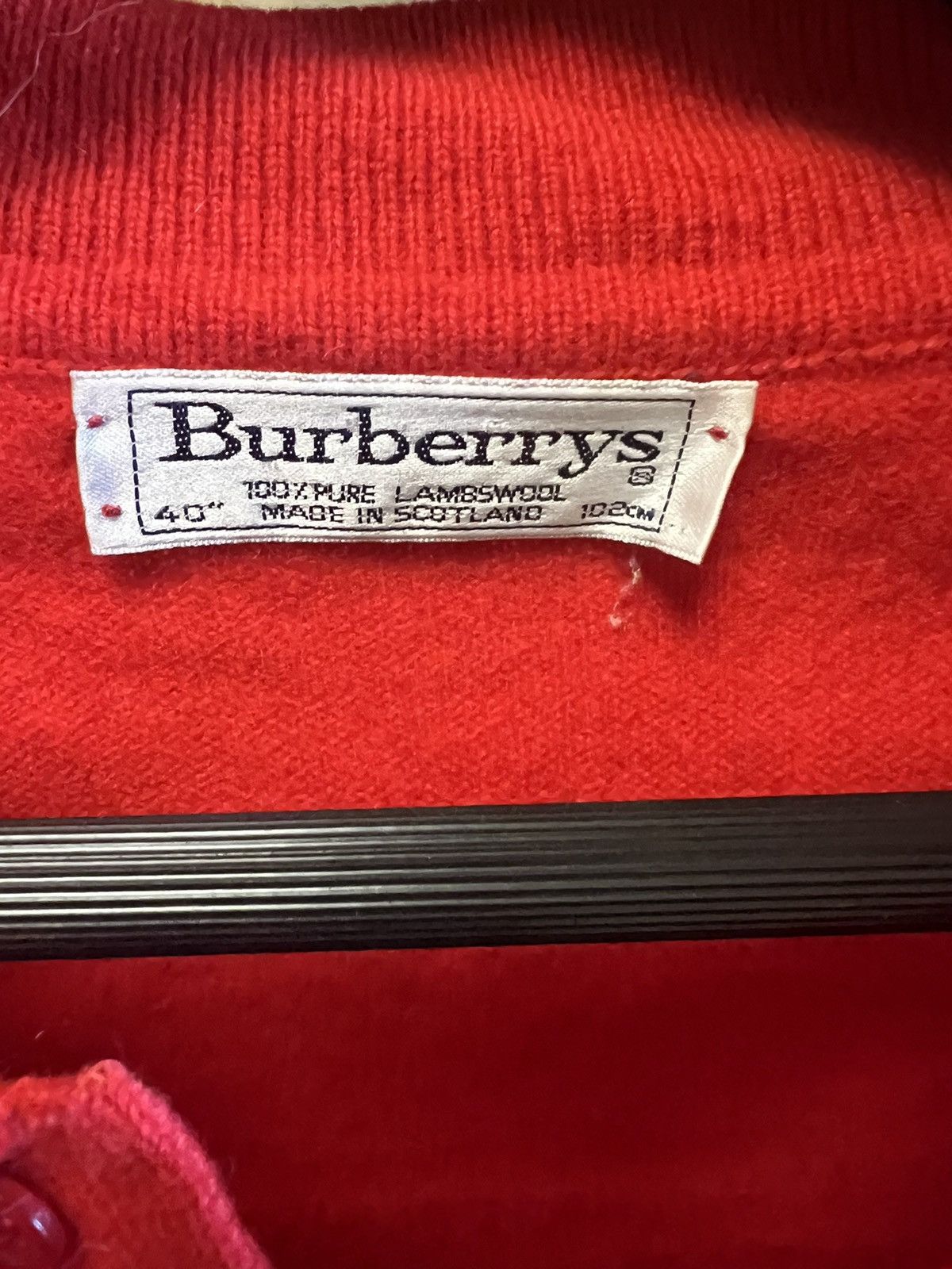 Burberry × Vintage MOVING SALE | LAMBSWOOL BURBERRY SWEATER ❤️❤️ Size US M / EU 48-50 / 2 - 3 Thumbnail