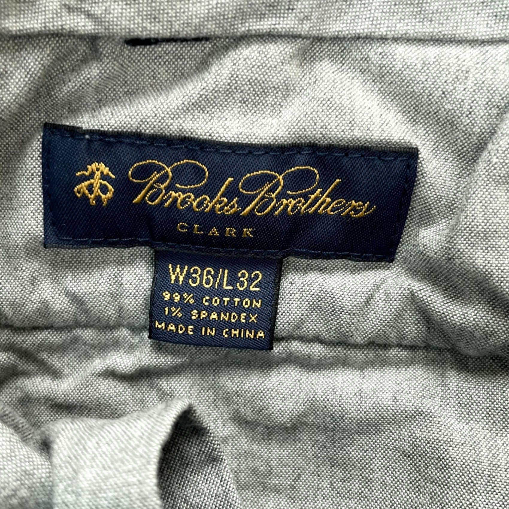 Brooks Brothers VINTAGE Brooks Brothers Clark Fit Advantage Chino Pants Mens 36x32 Blue Corduroy Canterbury? Size US 36 / EU 52 - 3 Thumbnail
