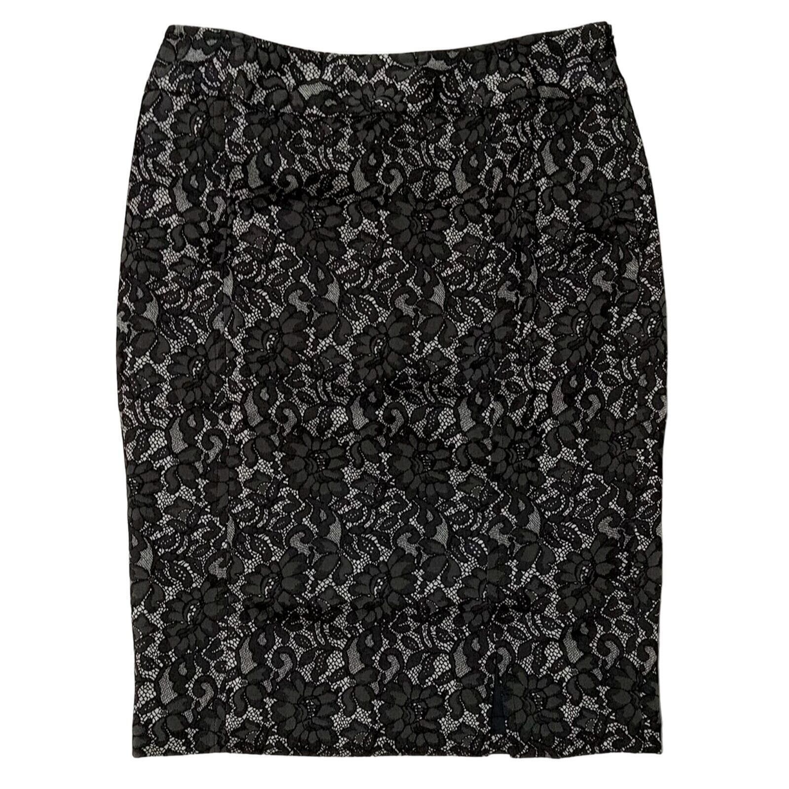 & Other Stories Worthington Lace Pencil Skirt 6 Women's Stretch Straight Size 28" / US 6 / IT 42 - 1 Thumbnail